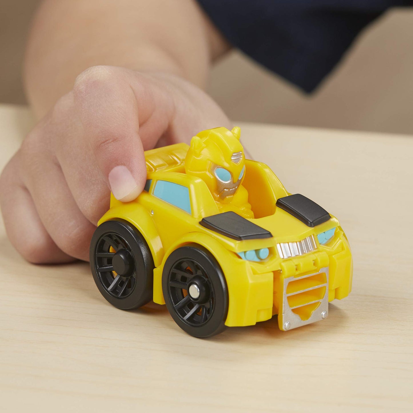 Playskool Heroes Transformers Rescue Bots Academy Mini Bot Racers Converting Robot Toy 5-Pack, 2-Inch Collectible Toy Car for Kids Ages 3 and Up