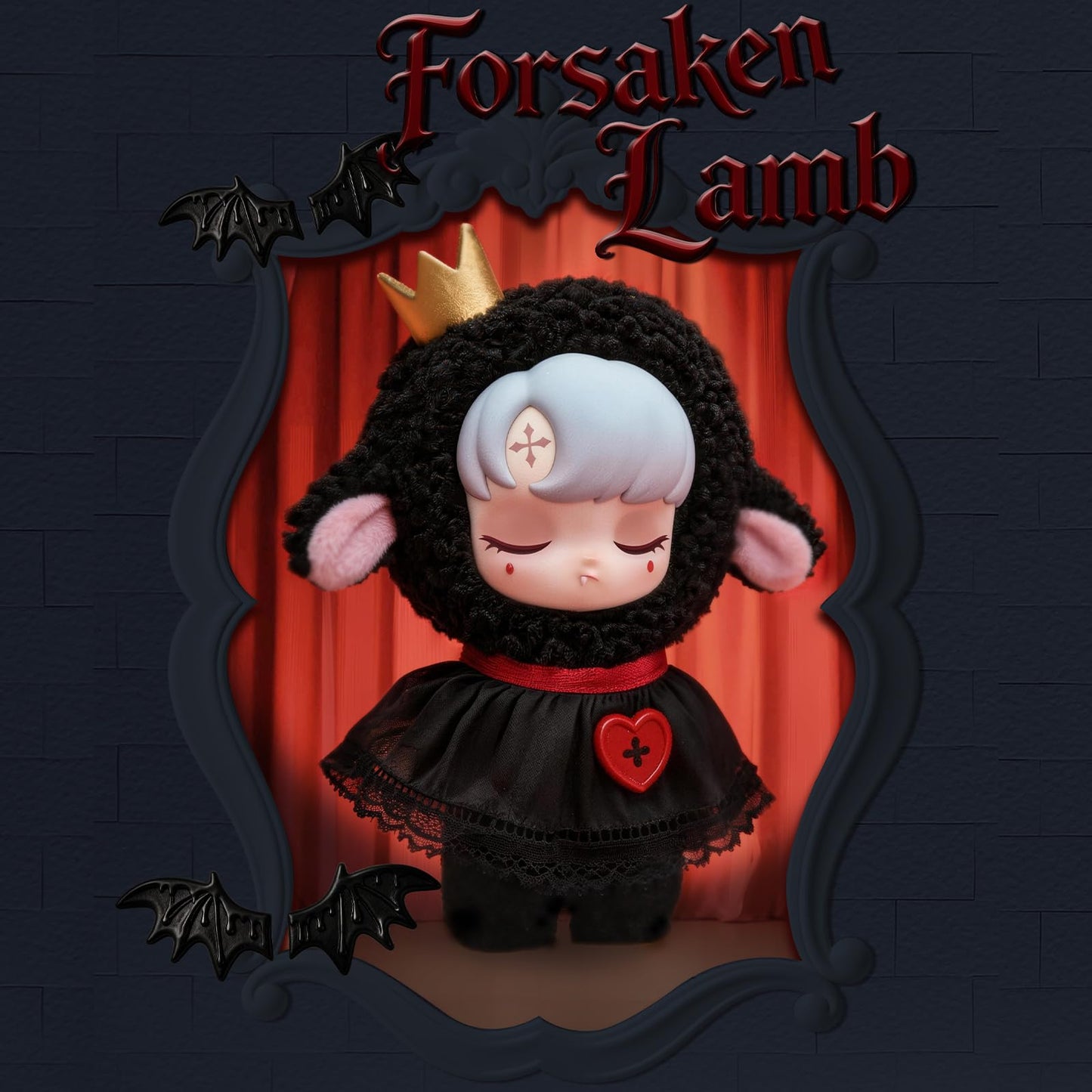 52TOYS Lilith Forbidden Covenant Series Blind Box Stuffed Animal Plush Toy with Soft and Adorable Design, 1PC Perfect for Cuddling, Display, and Unique Posing, Ideal Gift for Panda Enthusiasts