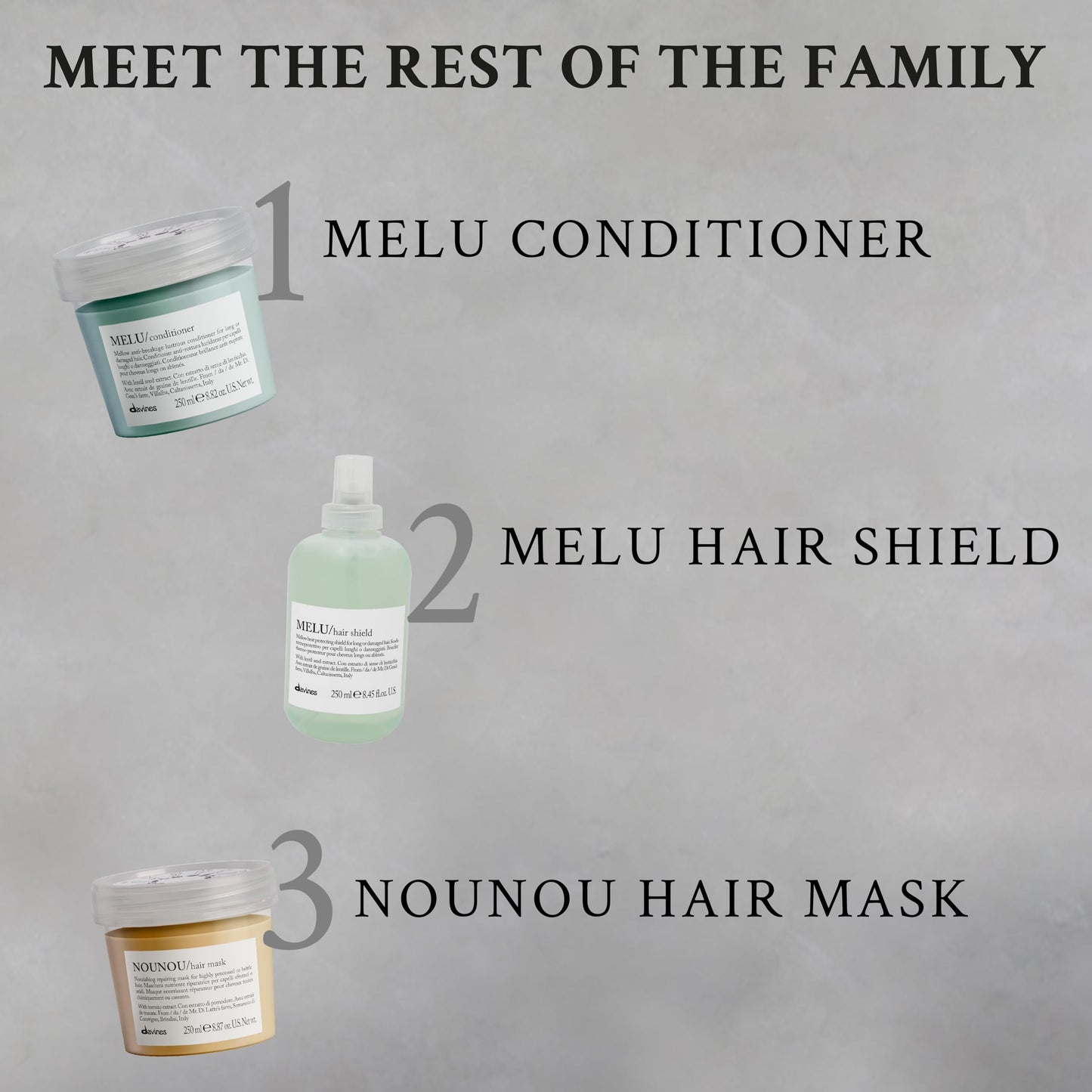 Davines Melu Shampoo, 8.45 Fl Oz