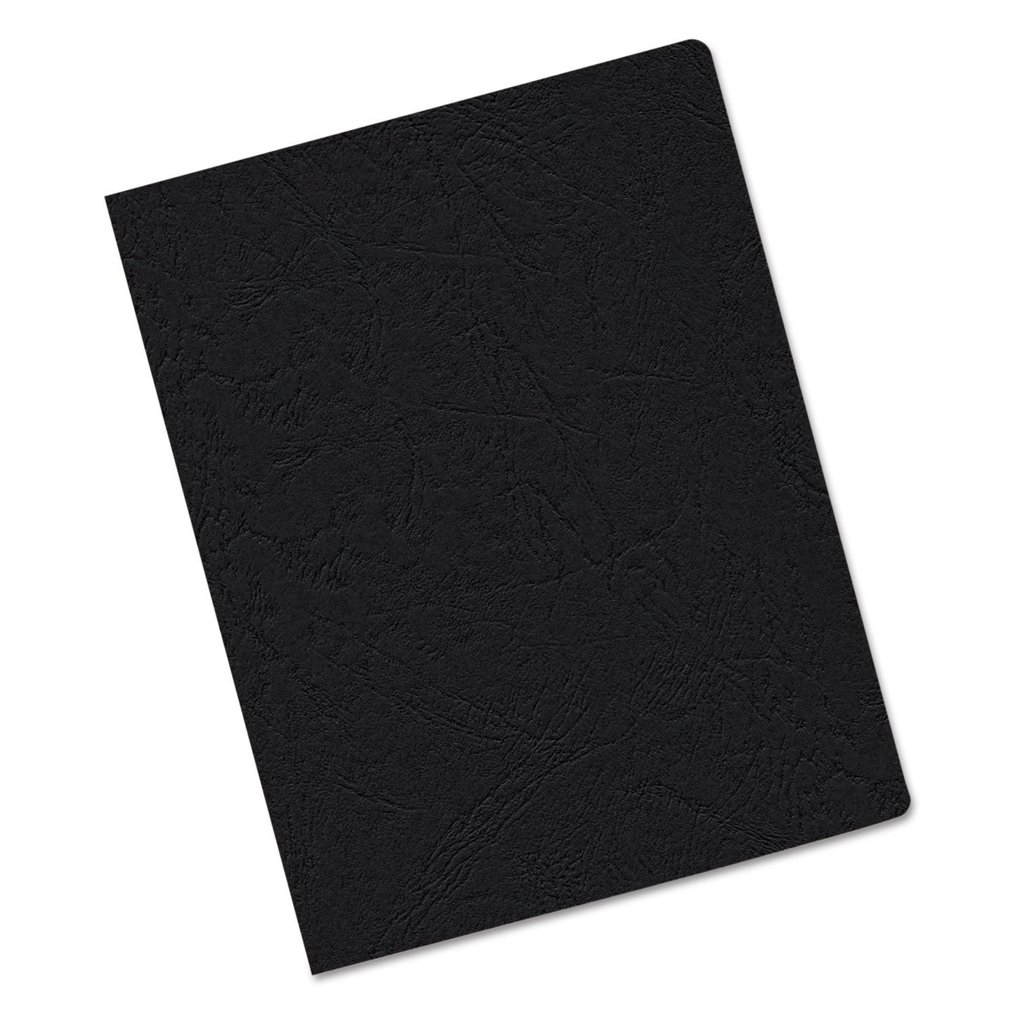 Fellowes Classic Grain Presentation Covers, Oversize, Black, 200 Pack (52138)