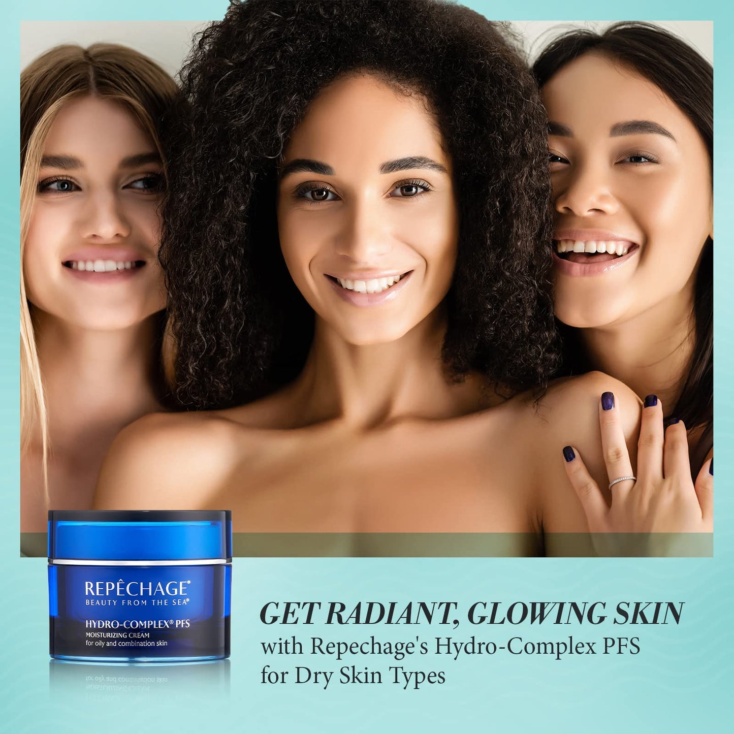 Hydro-Complex PFS Moisturizing Cream for Normal to Dry Skin - Anti Aging Moisturizer Reduces The Appearance of Fine Lines and Wrinkles, Minimizes Pores, and Deeply Hydrates Dry Skin, 1.5 fl oz.