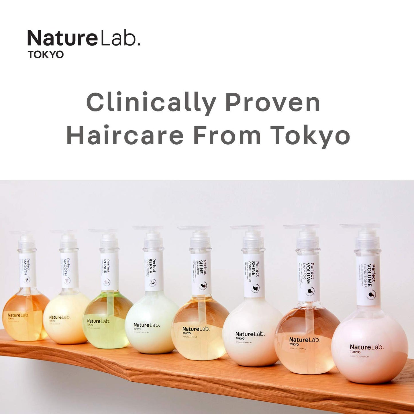 NATURELAB. TOKYO Perfect Volume Conditioner: Eco-Friendly Refill Pouch: Lightweight Hair Conditioner, Build Lift, and Body to Flat, Fine, or Limp Hair I 22.9 FL OZ / 680ml