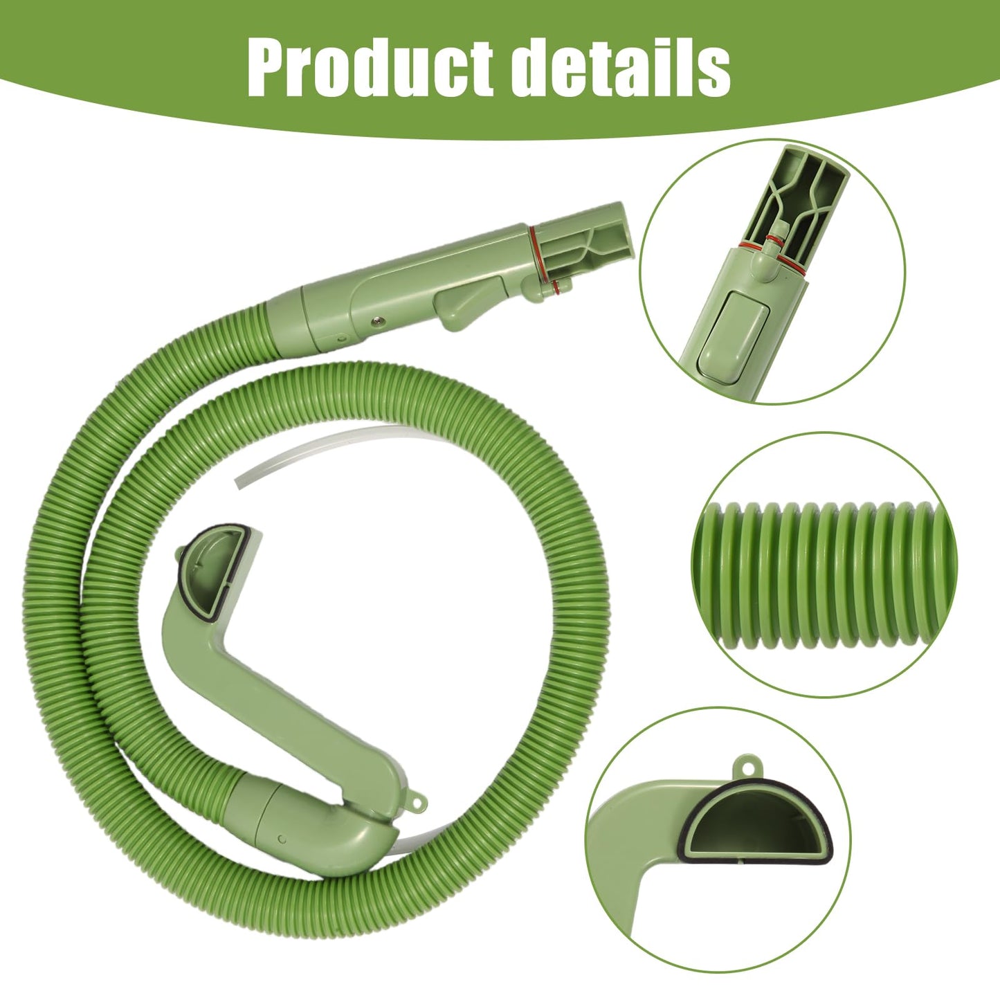 Upgraded Little Green Machine Hose and Handle Replacement Parts for Bissell 1400B 1425 1400M 3353 3369 3in Cleaning Brush, Cleaning Tool, Gap Brush, Cleaning Hose Component Part Number 2037152