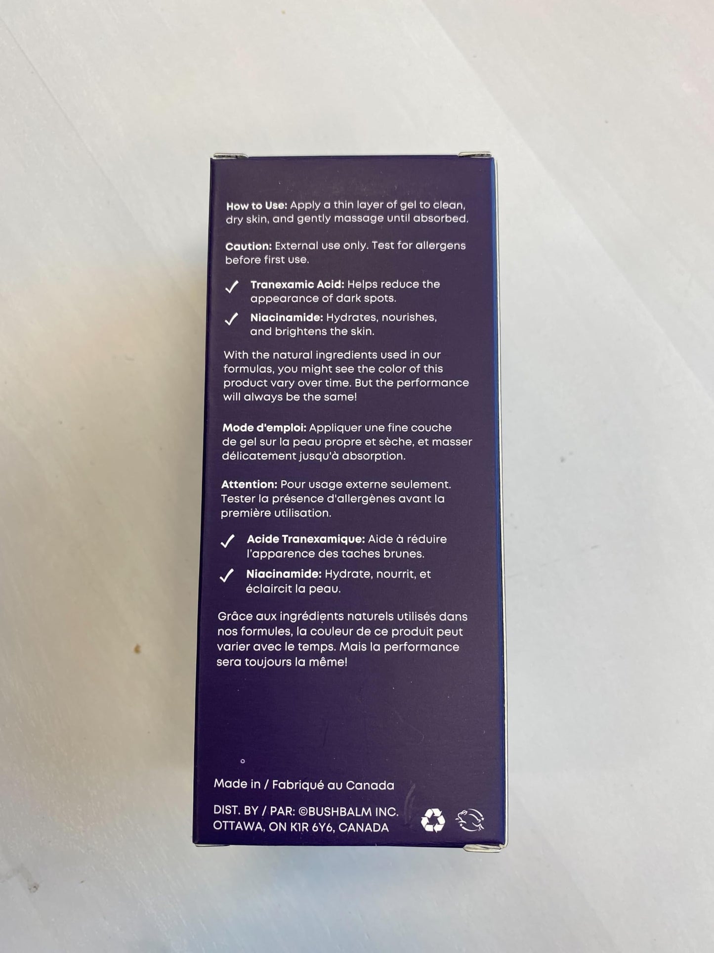 Bushbalm Brightening Routine Bundle - After Dark Brightening Gel & Radiant Reset Exfoliating Pads for Underarm, Bikini Line & Intimate Areas - TXA, Niacinamide and Aloe Vera - Fragrance-Free