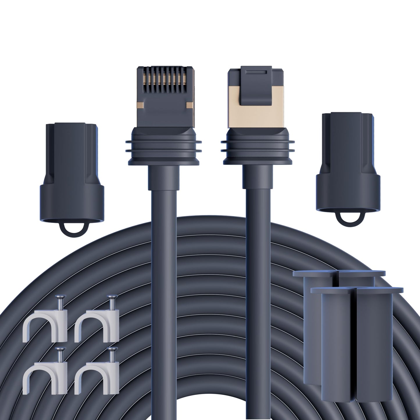 RVMARINEPAT for Starink Gen 3 Cable 150FT/45M Replacement Ethernet Extension Cable Waterproof Compatible with Starlink Mini Standard V3