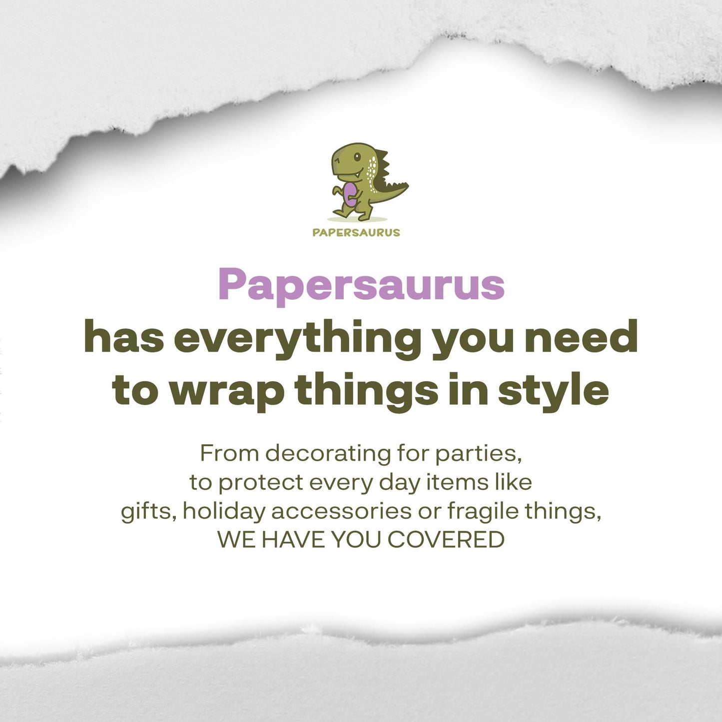 Papersaurus Newsprint Packing Paper - Packing Paper Sheets for Moving and Shipping - 240 Newsprint Paper Sheets - 7.5 lbs, 17 x 27
