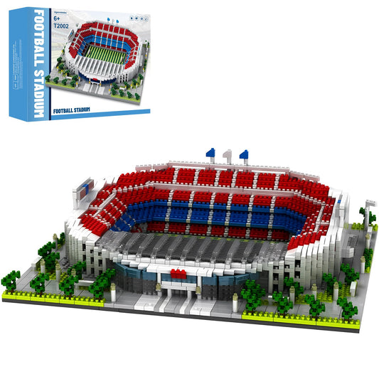 CAXIMSY Soccer Stadium Building Blocks Sets Toys Football Architecture Model Kits Gifts for Adults Kids Boys 3500+Pieces