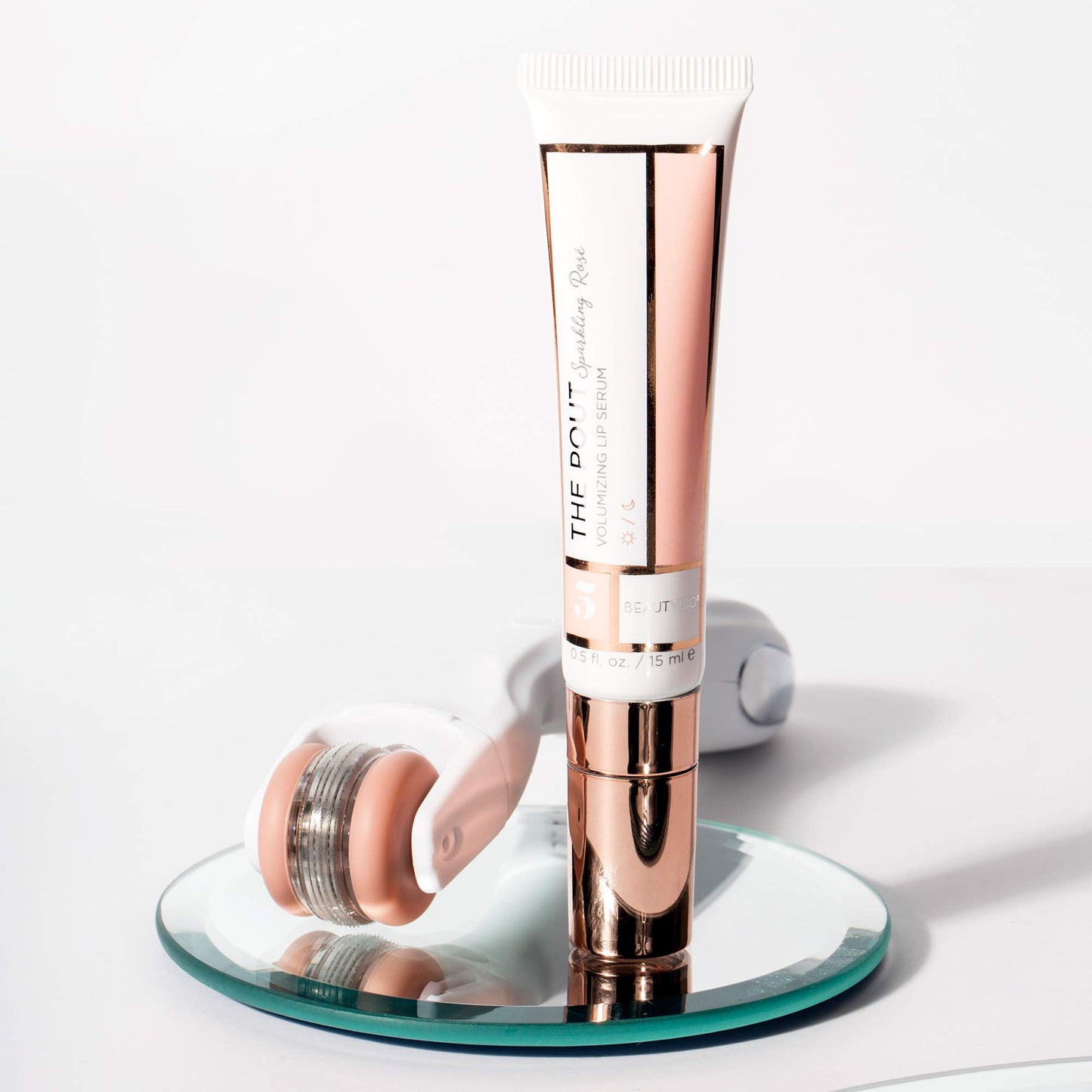 BeautyBio The Pout Volumizing & Hydrating Lip Serum - Sparkling Rosé