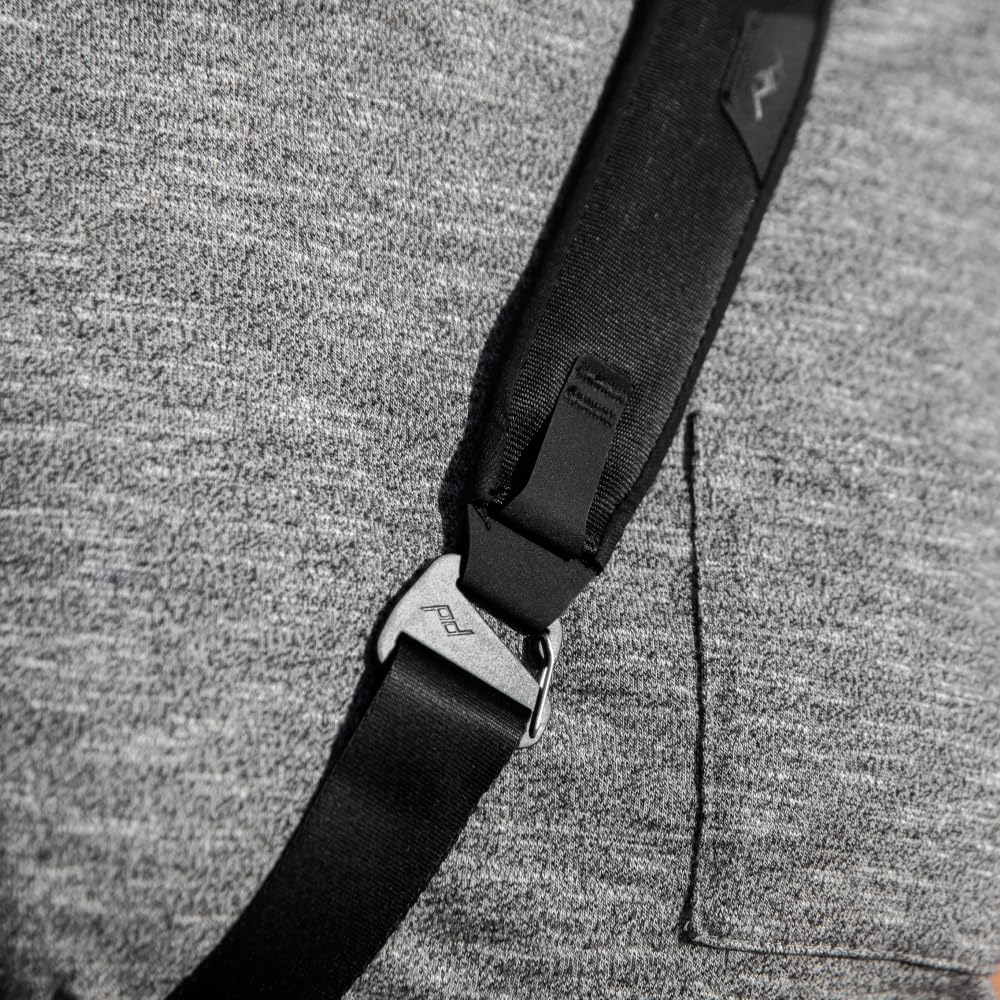 Peak Design Everyday Sling 3L Black Sling, Shoulder, or Waist Carry (Black) BEDS-3-BK-3