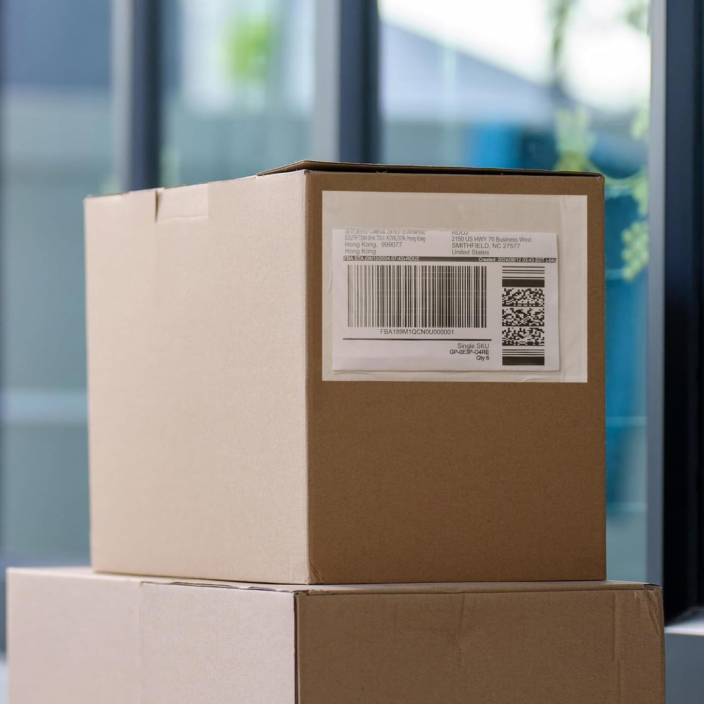 500 Pcs 9.5 x 12 Clear Packing List Envelopes Compatible with 8.5 x 11 inch Packing Envelopes for Shipping Mailing Pouch Enclosed Bags with Packing Slips Invoice Label