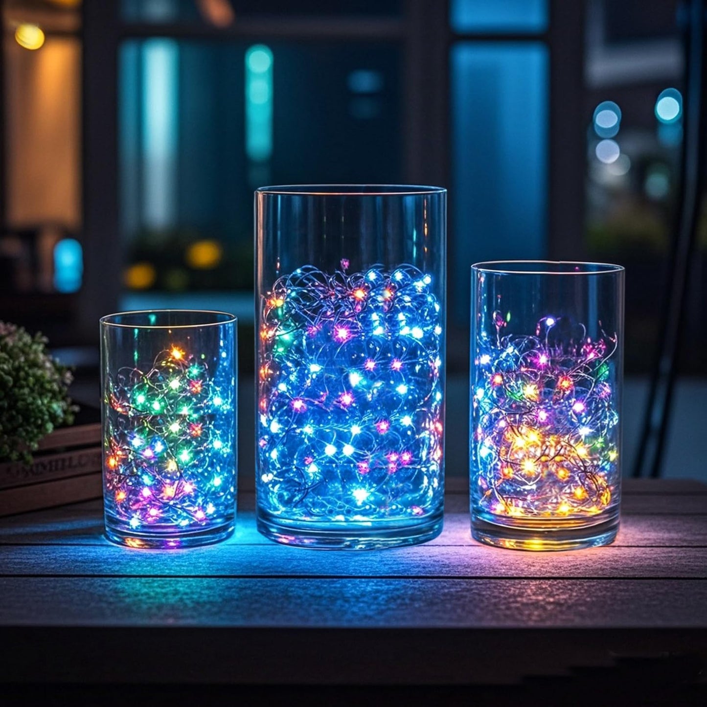 36pcs Glass Vase Cylinder for Centerpieces 4,4.7,6Inch Tall Small Flower Glass Clear Home Decor Centerpiece Table Flower Vase Decorations for Wedding＆Holiday