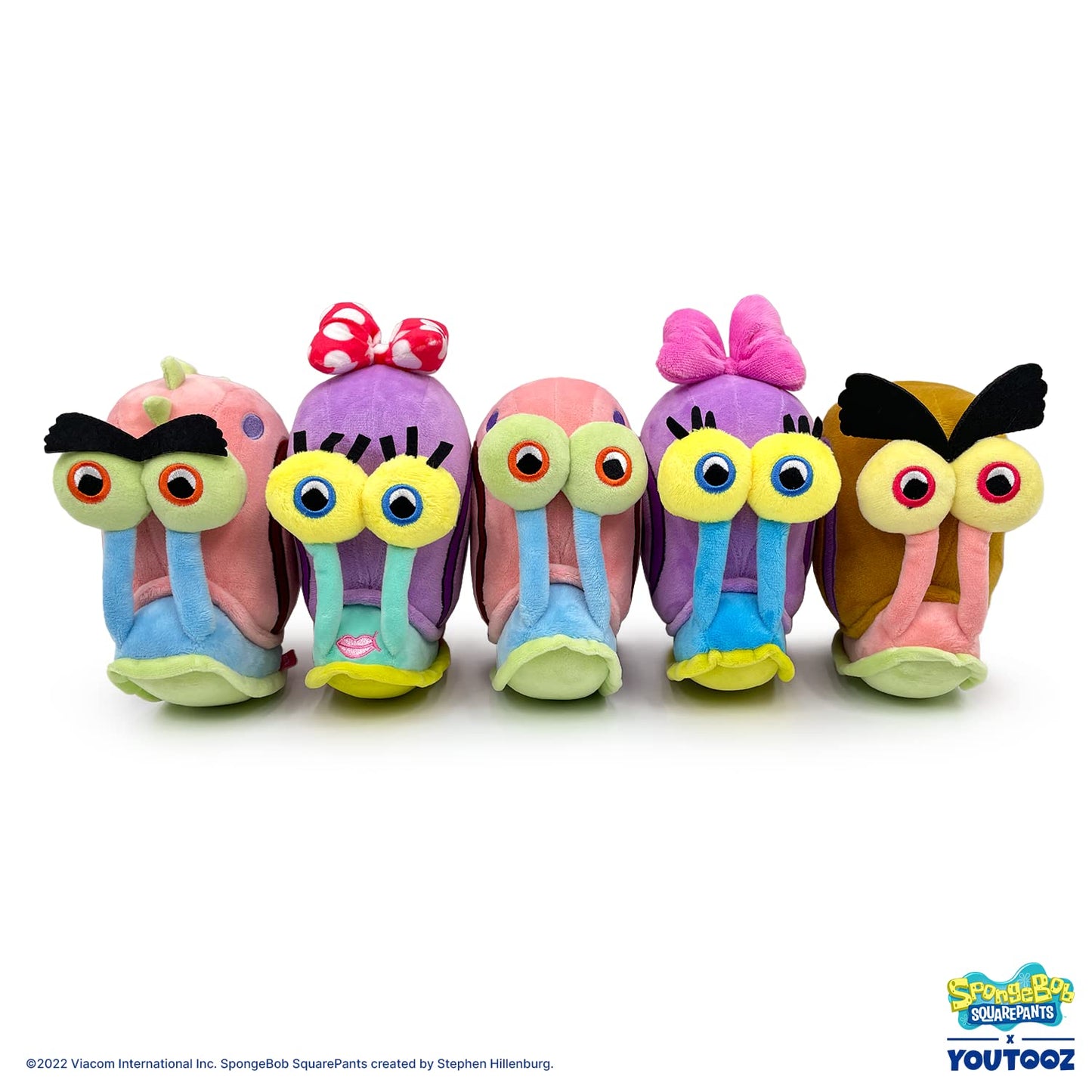 Youtooz Gary the Snail Stickie in 6", Magnetic and Soft Spongebob Squarepants Collectible Gary the Snail Plush - Cute Spongebob Toys Collection