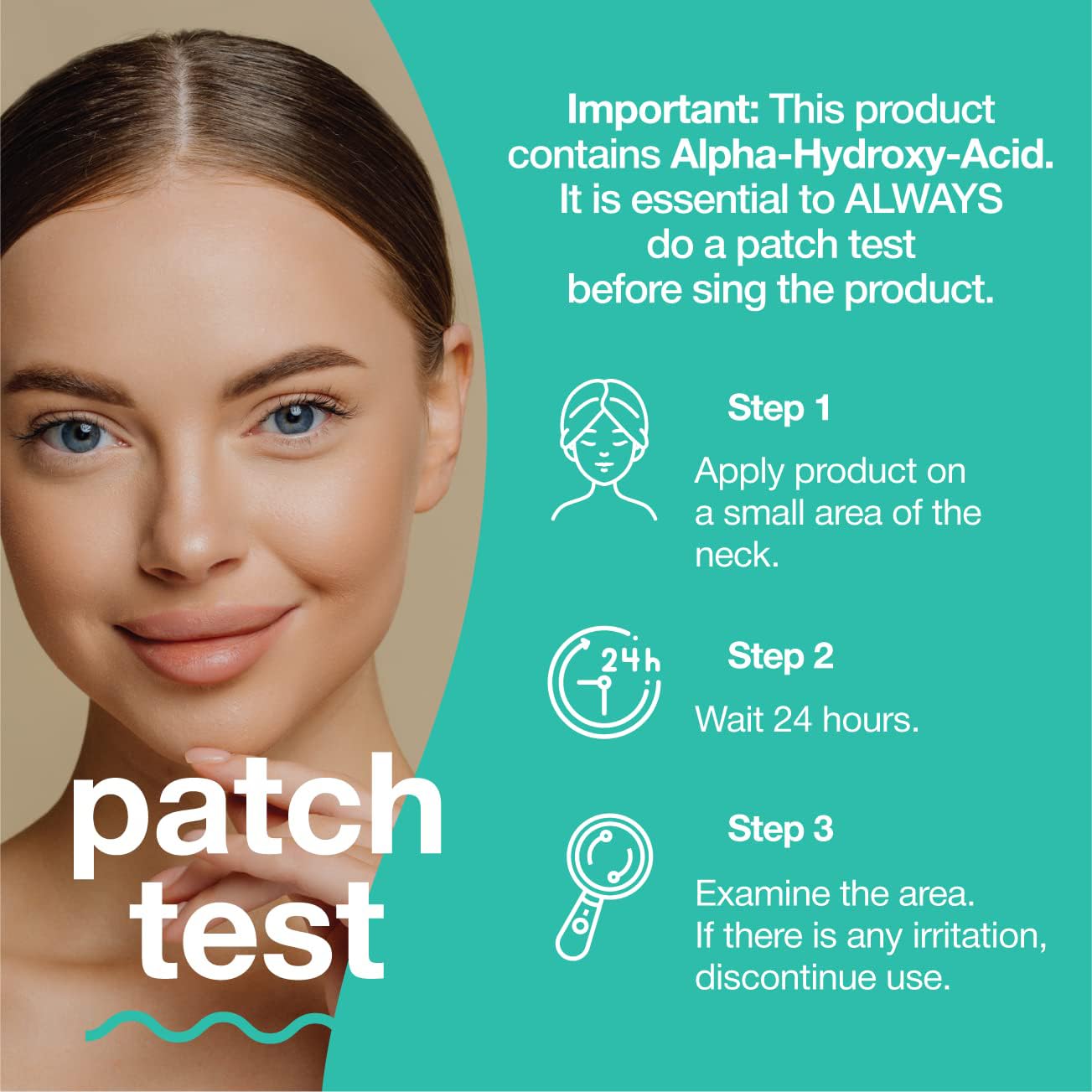 TOUCH Glycolic Acid Lotion for Keratosis Pilaris - KP Lotion Moisturizer - Glycolic Acid Body Lotion for AHA BHA Rough & Bumpy Skin- Keratosis Pilaris Exfoliating Lotion Gets Rid Of Redness - 8 Fl Oz