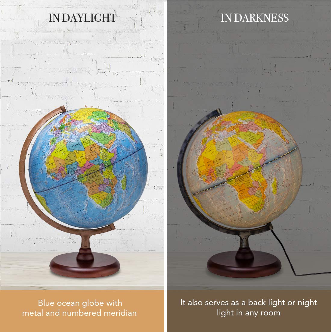 Waypoint Geographic Navigator Illuminated Globe