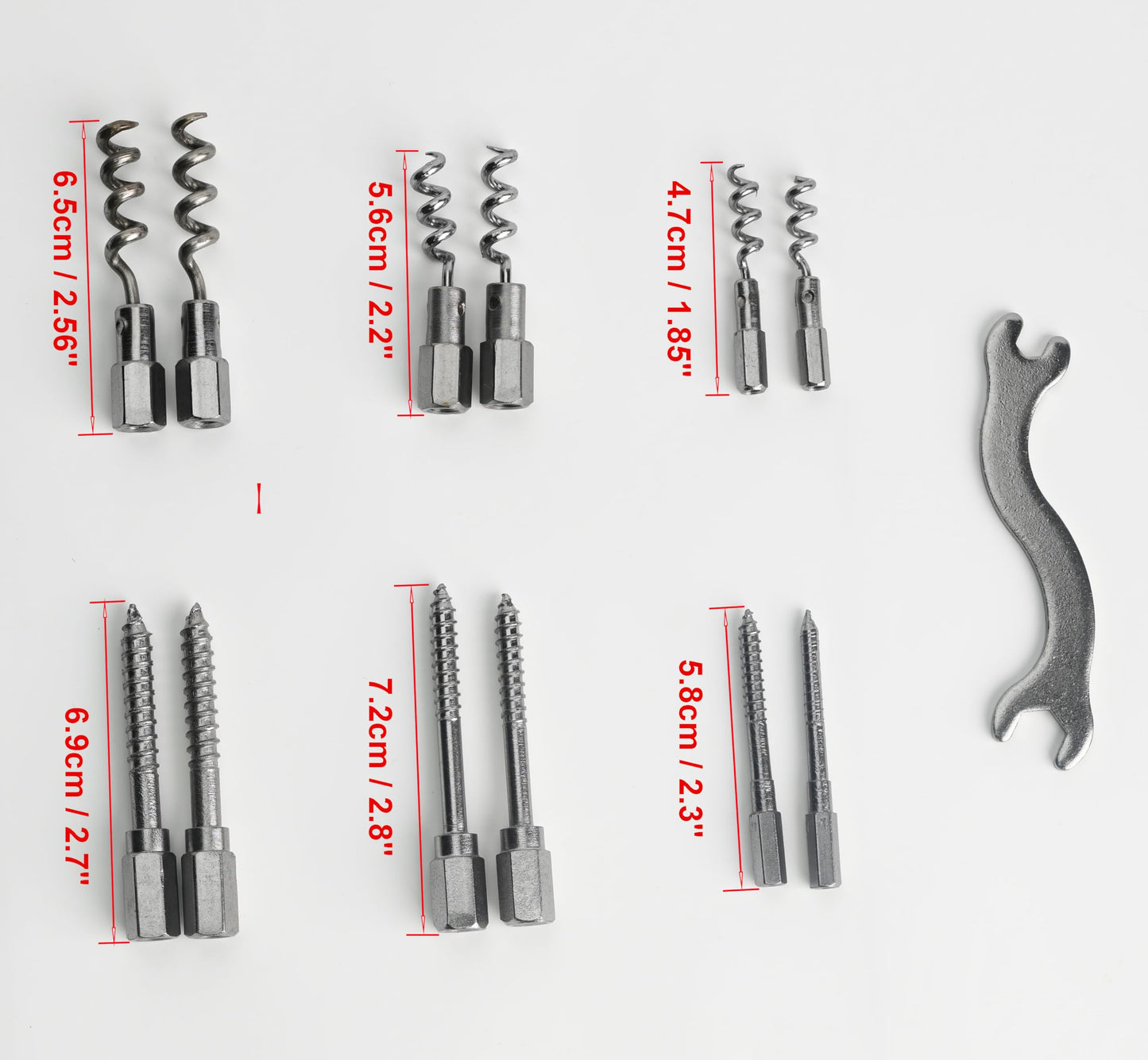 23pcs Packing Extractor Set, Steel Alloy Packing Puller Tool Set, Flexible Shaft Corkscrew Pulling Hook Set, Gland Packing Extraction Removal Kit with Toolbox