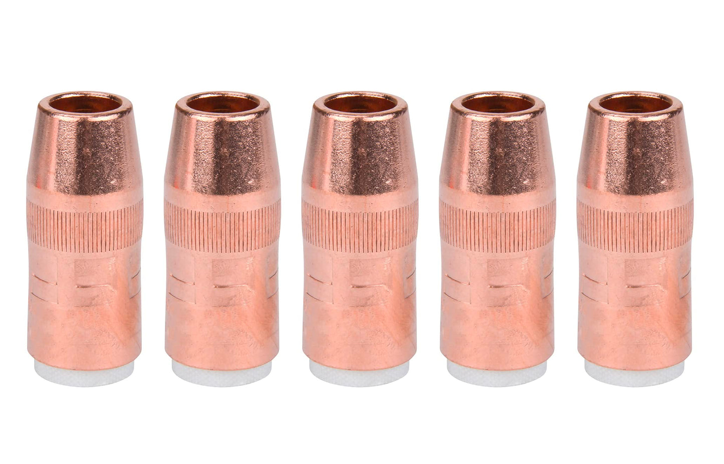 5-PK NS-5818C Nozzle Centerfire Slim 5/8" 1/8" Recess For Bernard Mig Gun