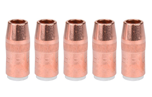 5-PK NS-5818C Nozzle Centerfire Slim 5/8" 1/8" Recess For Bernard Mig Gun