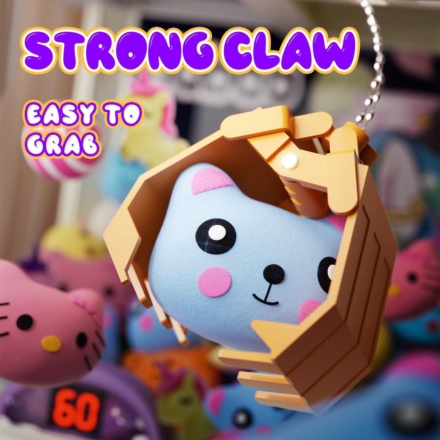 Skirfy Large Claw Machines for Kids,Unicorns Toys for Girls Age 6+,Candy Dispenser Arcade Games Mini Vending Toy with Slap Bracelet,Claw Game,Birthday Gifts for Kid Ages 6,7,8,9,10,11,12