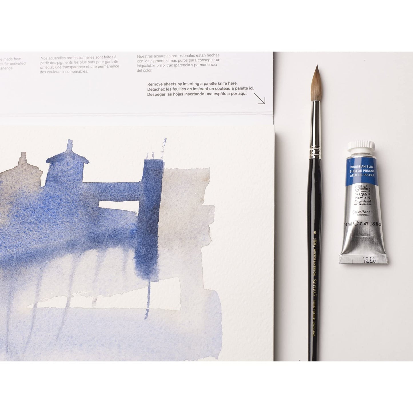 Winsor & Newton Series 7 Kolinsky Sable Brush, Round SH #4