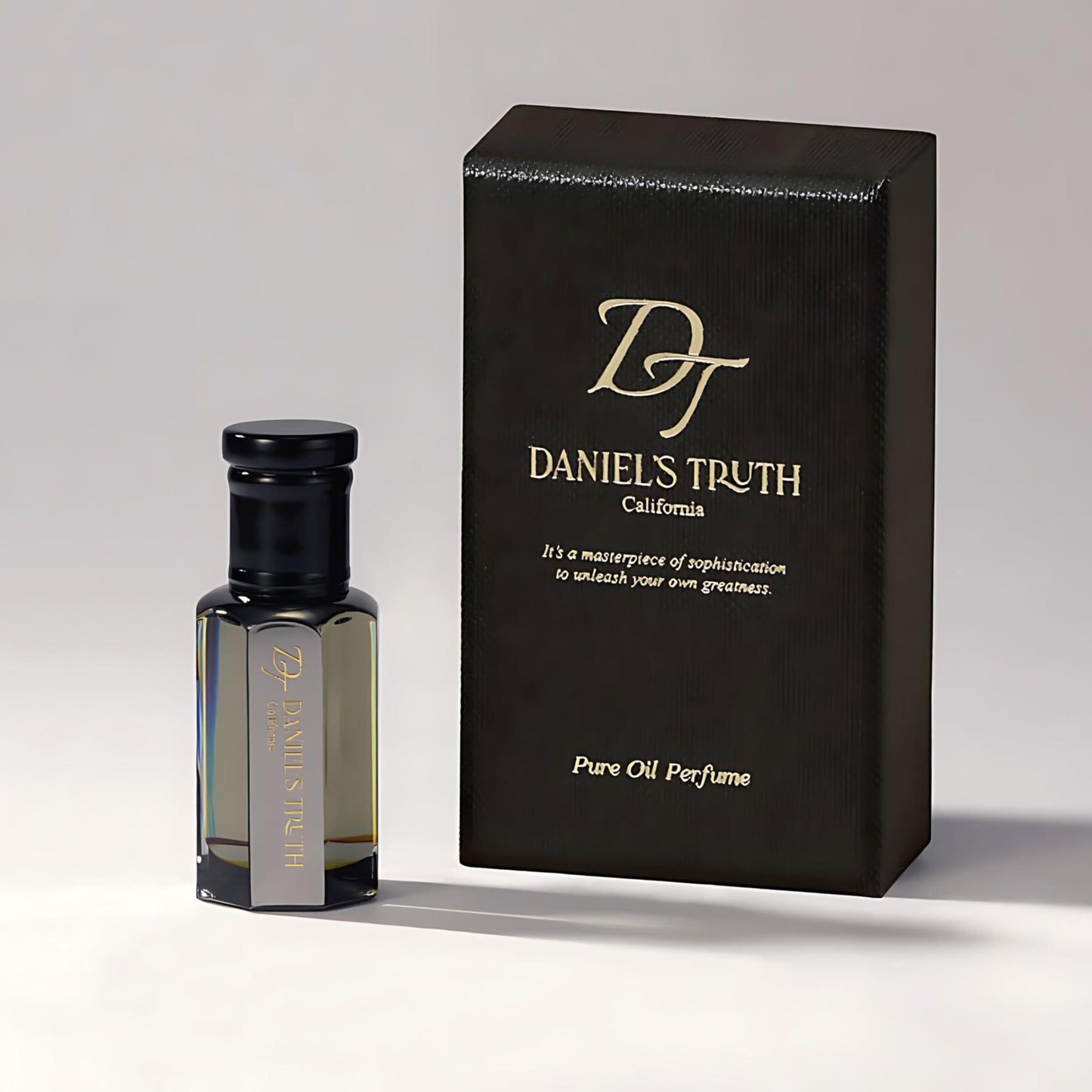 Daniel's Truth Roll-On Essential Oil Perfume, Sea Moss Scent, 10ml (0.33oz) – Made in USA, Designed in Korea, Long-Lasting Fragrance for Skin, Travel, and Gifting