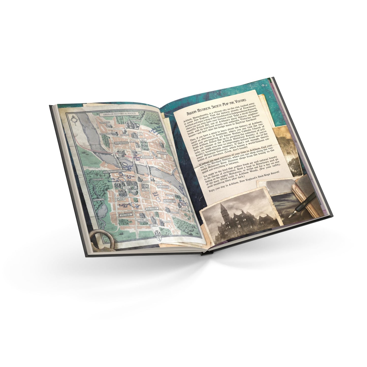 Asmodee Arkham Horror The Roleplaying Game CORE RULEBOOK - Dive into 1920s Asmodee Arkham's Mysterious World! Immersive RPG Adventure for Kids & Adults, Ages 14+, 2-6 Players, 1+ Hour Playtime