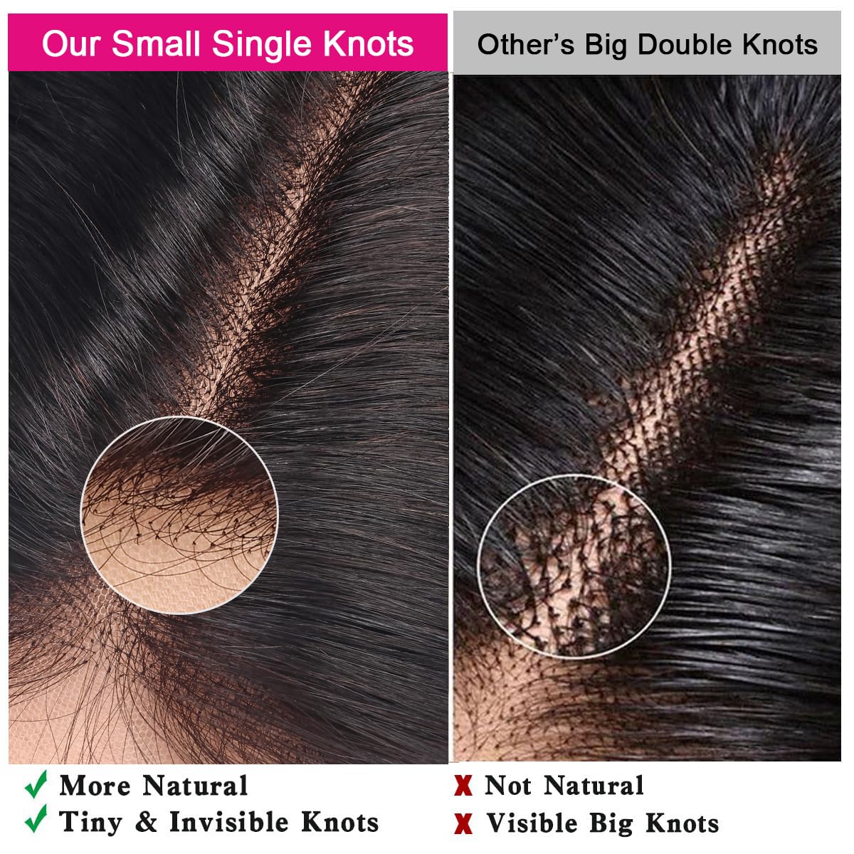 Body Wave 5x5 Transparent Lace Closure 100% Human Hair Invisible 5x5 Lace Closure 12A Brazilian Virgin Remy Human Hair Frontal Closure Pre Plucked Natural Color 20 Inch