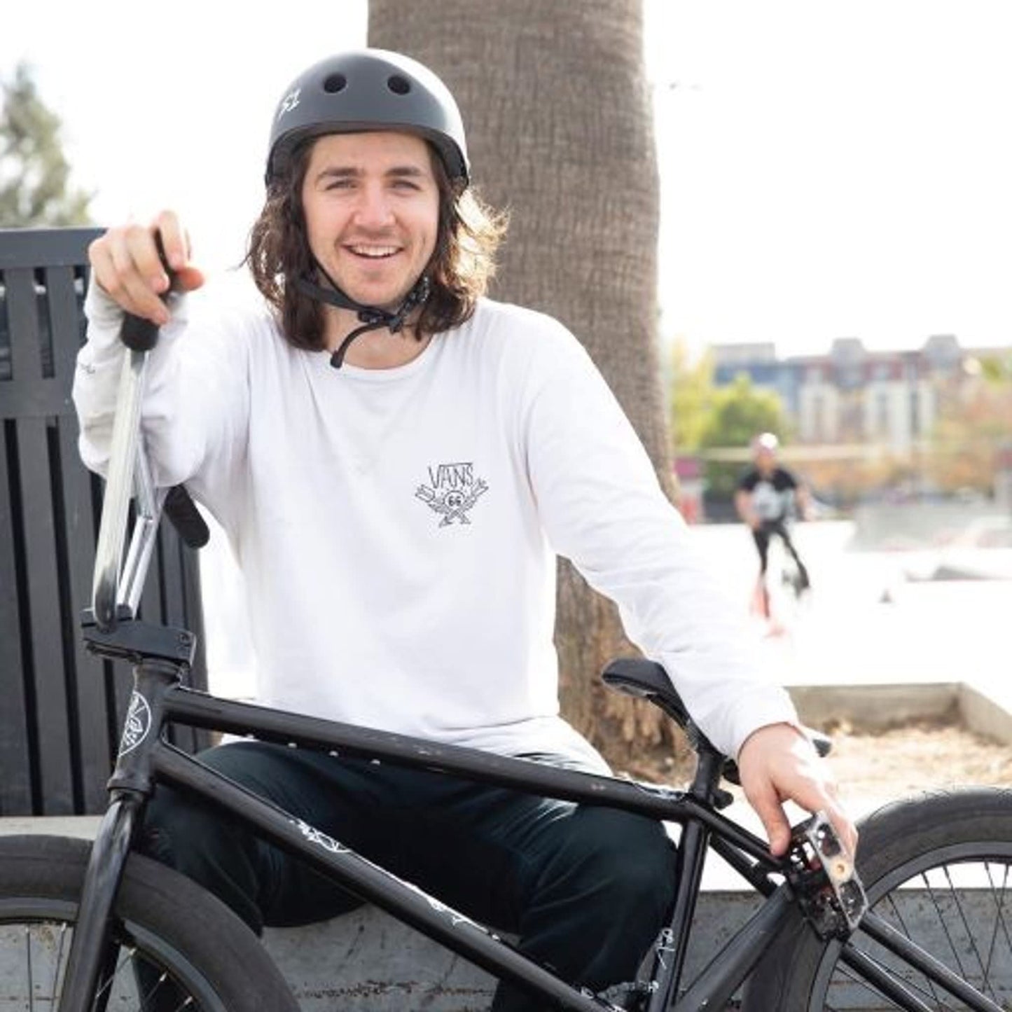 S1 Lifer Helmet for Skateboarding, BMX, and Roller Skating - EPS Fusion Foam, CPSC & ASTM Certified - Black Matte Large (22")
