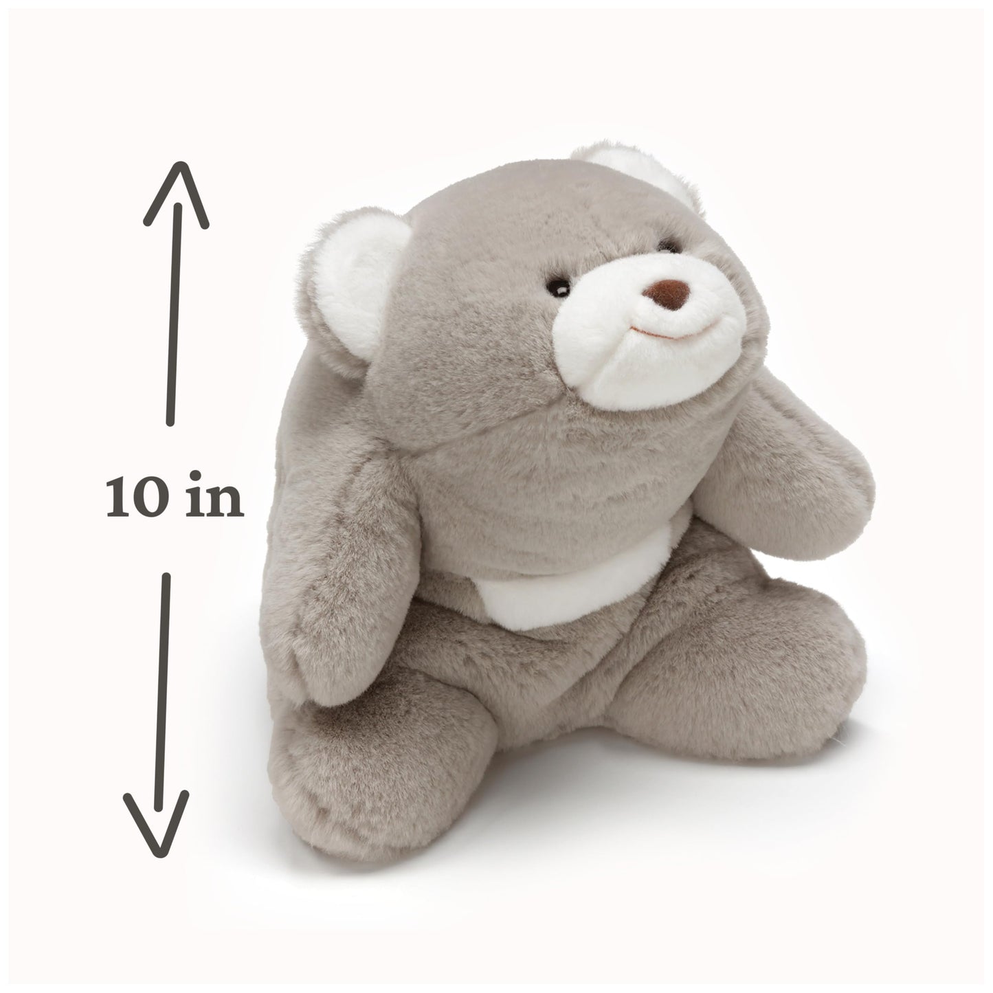 GUND Snuffles Teddy Bear Stuffed Animal Plush, Gray, 10"
