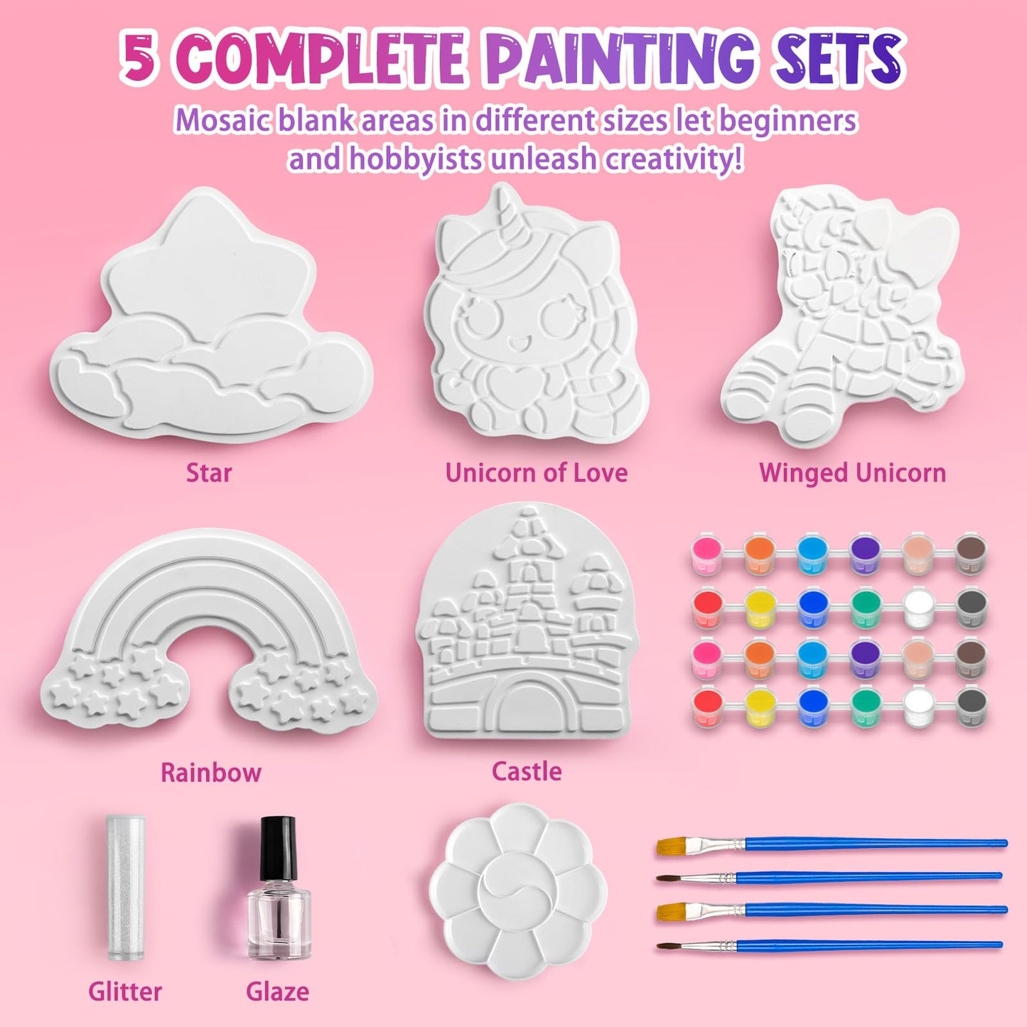 Gadetouq Unicorn Stepping Stone Kit