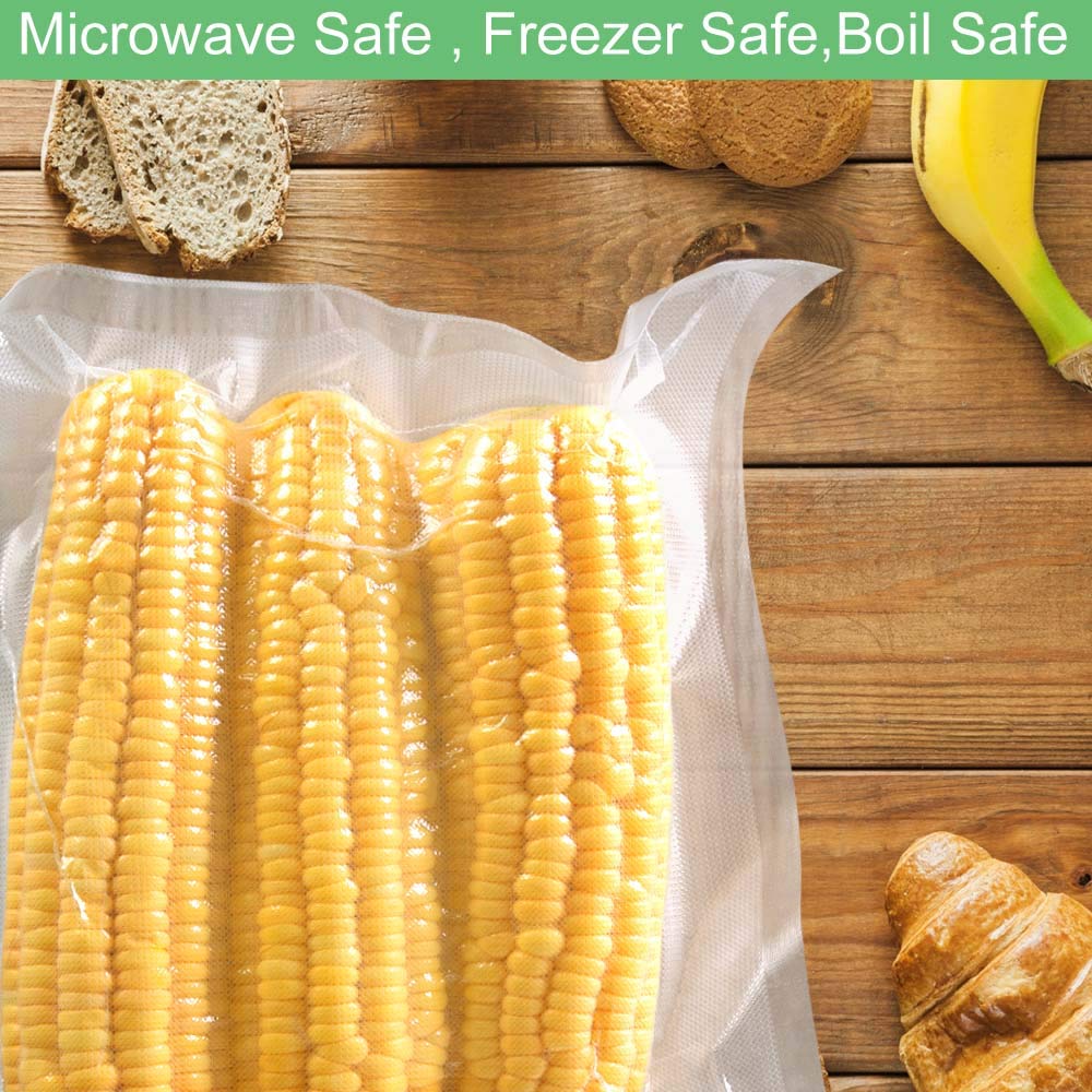 O2frepak Large Gallon 4mil 11.5" x 18.5" Thick Vacuum Sealer Bags with BPA Free and Puncture Prevention,Vacuum Seal Freezer Bags,Great for Sous Vide Vaccume Sealer PreCut Bags