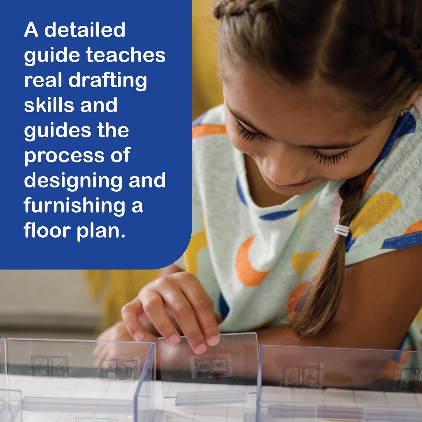 MindWare Art-chitect Home Model Building for Kids – 3D Architectural Design Kit for Kids Ages 8 and Up – Learn The Basics of Architecture As You Design Start to Finish