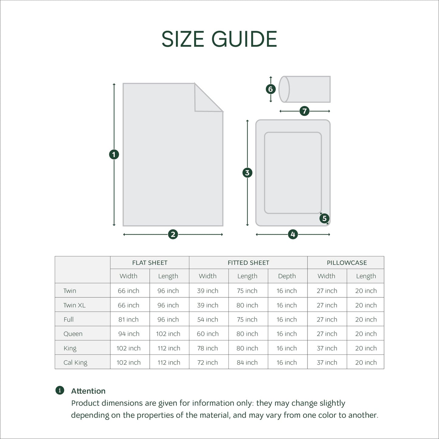 Lacoste 100% Cotton Percale 4-Piece Sheet Set – Crisp Cool Breathable All-Season Bedding, Oeko-Tex Certified, Soft Matte Finish, Durable Premium Cotton – Solid, Green, Queen
