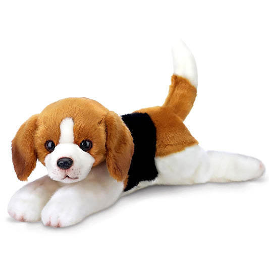 Bearington Lil' Hunter Small Plush Beagle Stuffed Animal Puppy Dog, 8 inches