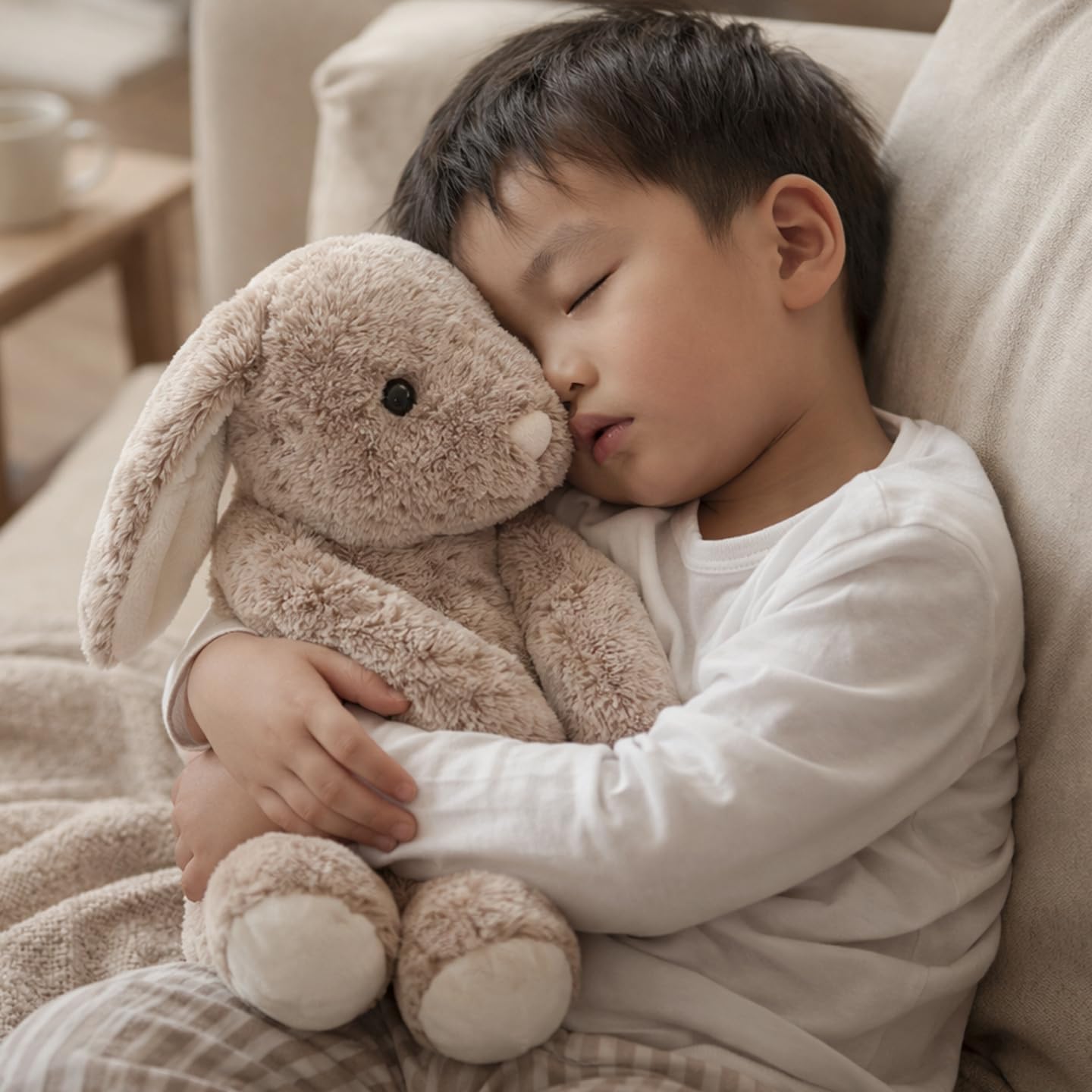 WEIGEDU Bunny Rabbit Stuffed Animals Plush Toys for Kids Girls Boys Baby Birthday Bedtime Gift, 45cm