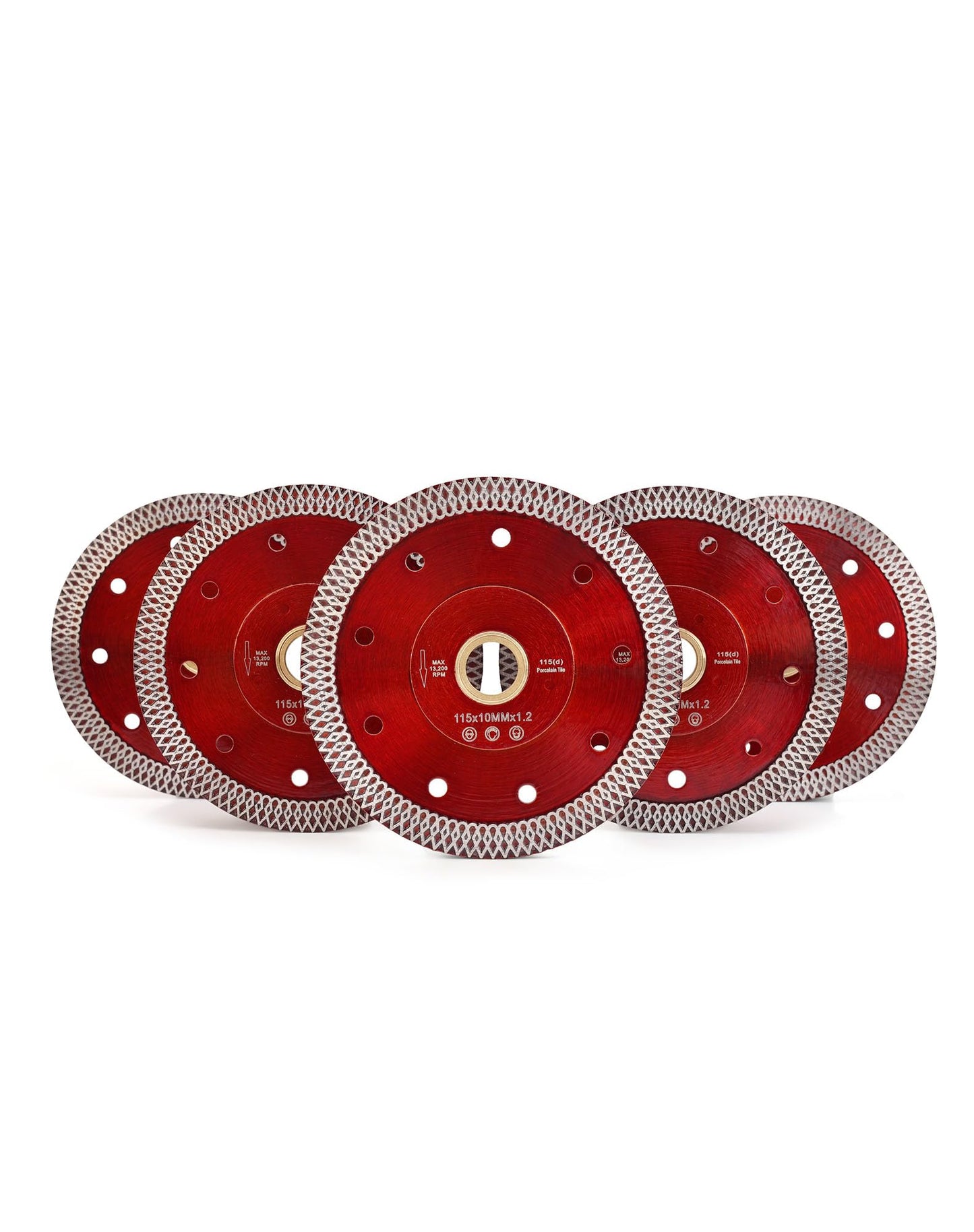 Casaverde 5Pcs/Lot 4.5" Super Thin Diamond Porcelain Saw Blade for Cutting Ceramic or Porcelain Tiles (4.5"-5pcs)…