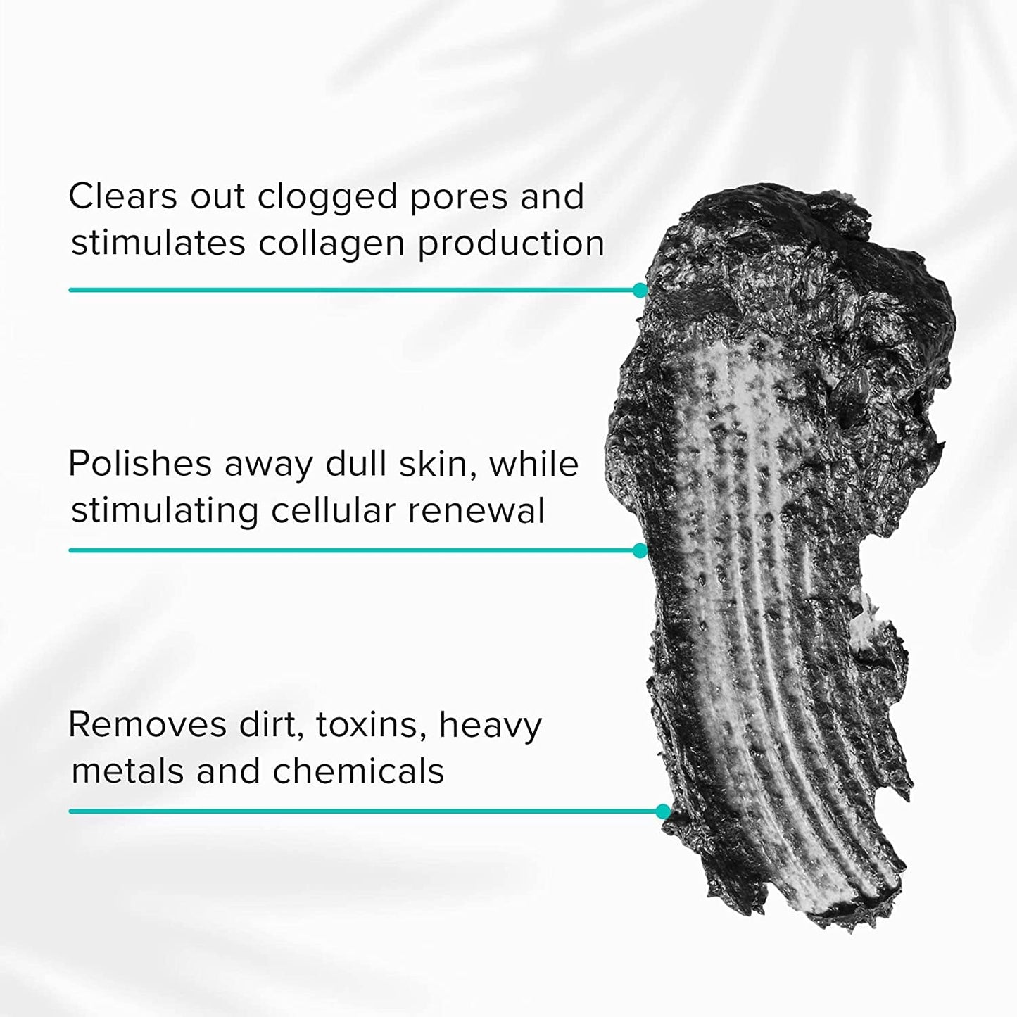 ClarityRx Down + Dirty Detoxifying Charcoal Face Wash, Natural Plant-Based Exfoliating Deep Pore Cleanser for Oily Skin, Paraben Free, Cruelty Free (1.7 oz)