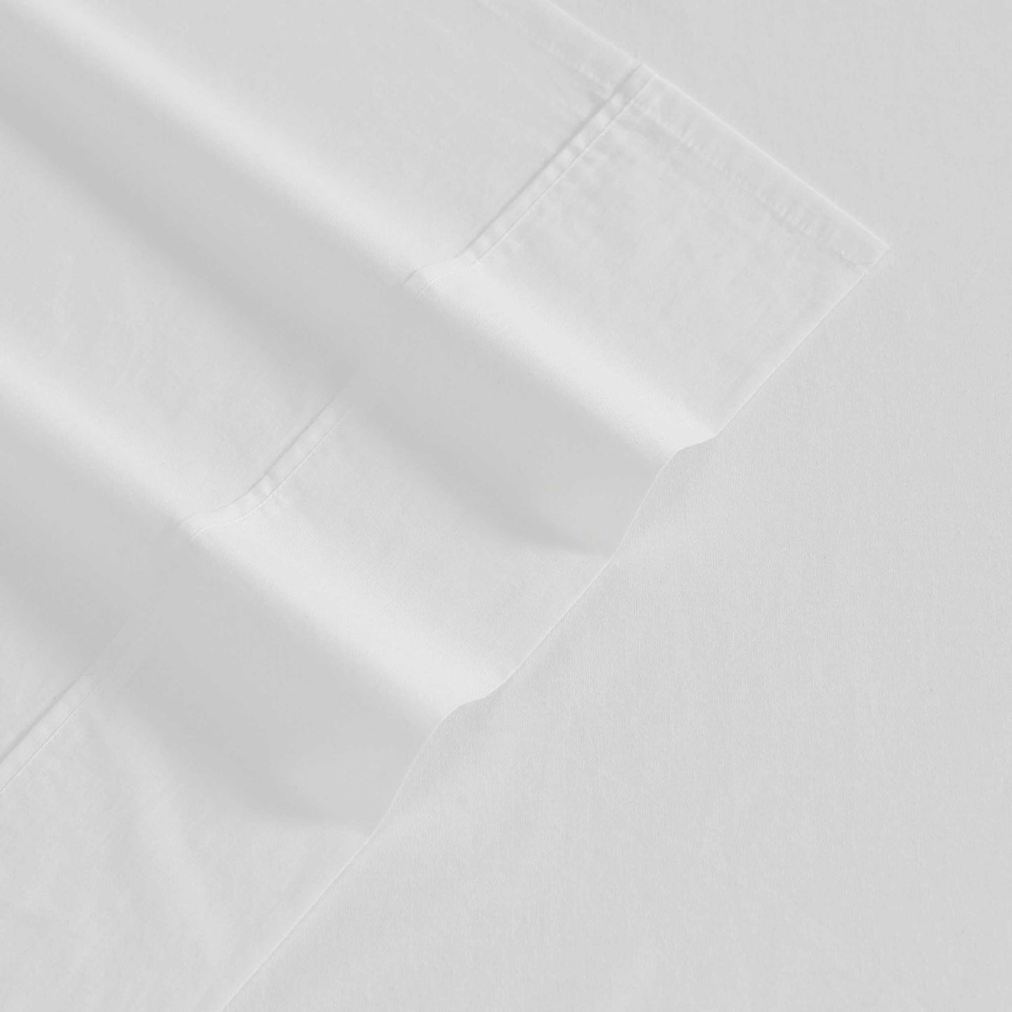 Eddie Bauer - King Sheet Set, Washed Percale Bedding Set with Deep Pockets, Super Soft, 100% Luxury Cotton with Smooth Percale Weave (Off-White)