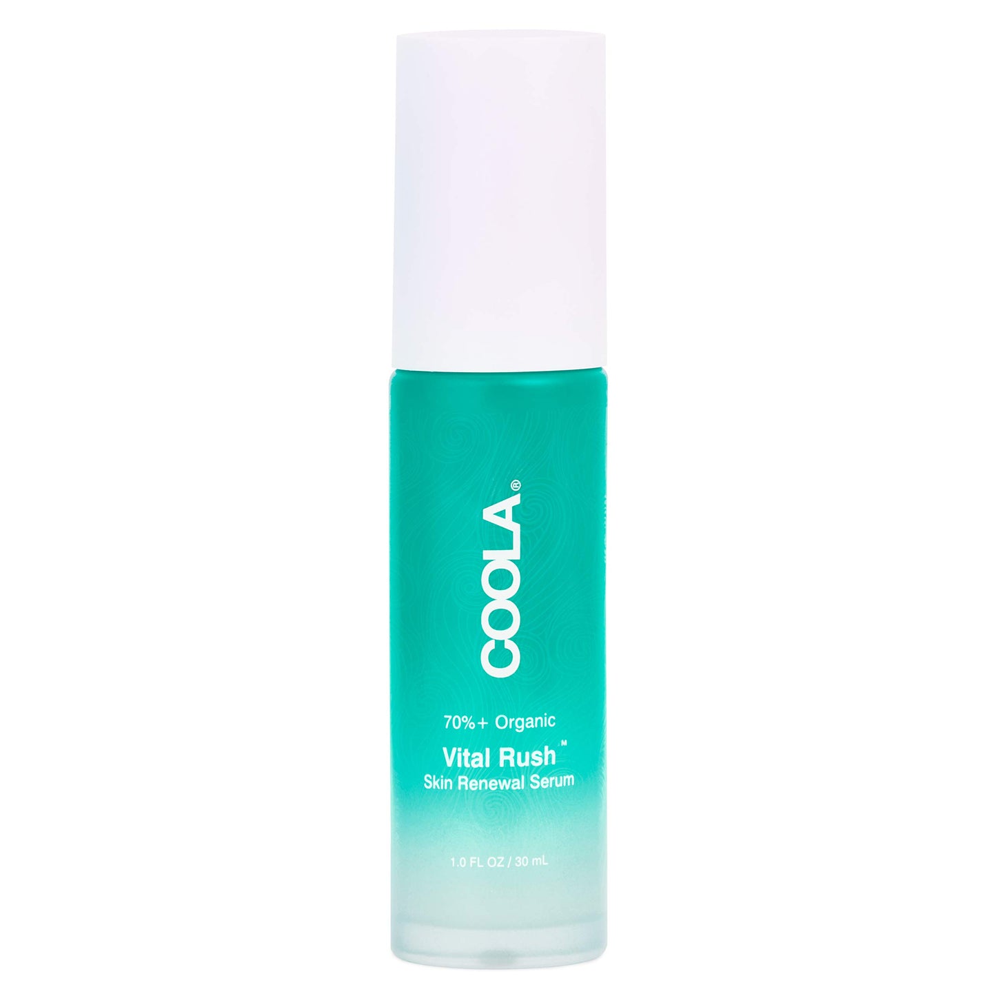 COOLA Organic Vital Rush Skin Renewal Serum, Dermatologist Tested Skin Barrier Protection with Vitamin C and Hyaluronic Acid, Vegan and Gluten Free, 1 Fl Oz