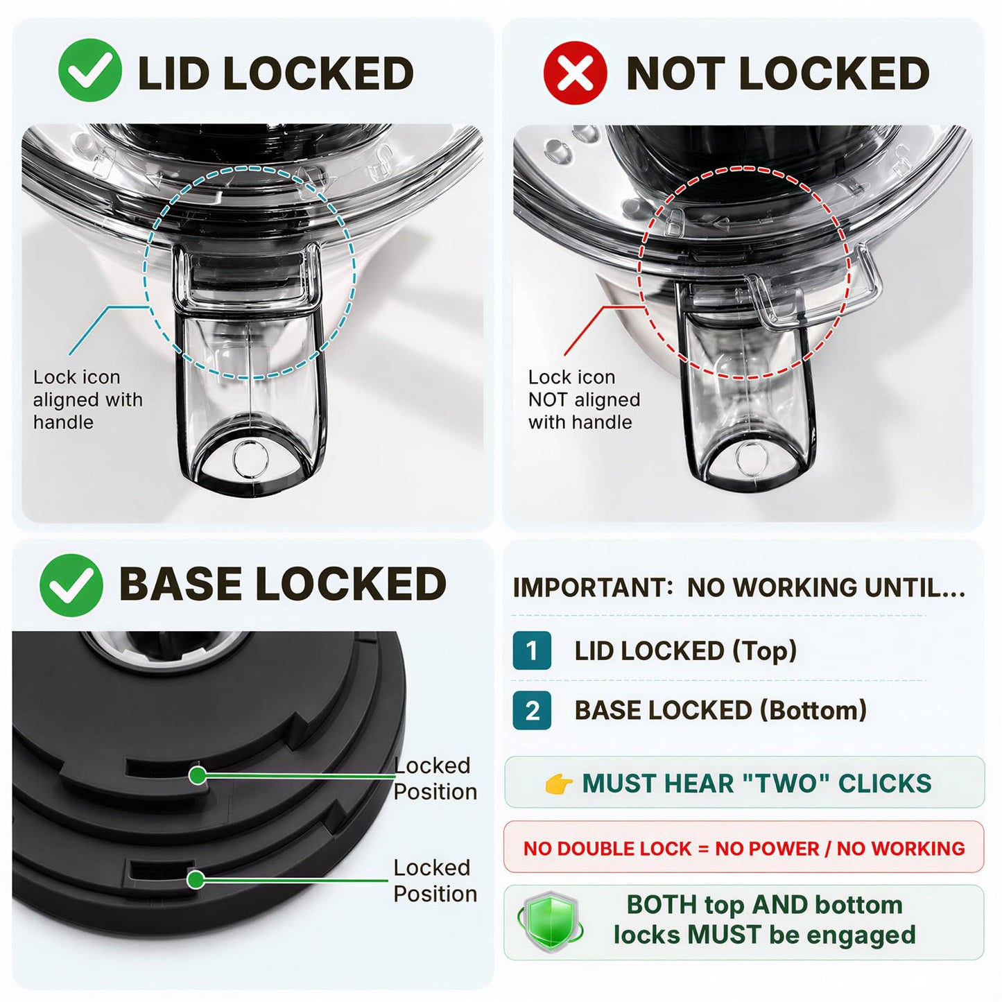 OLIXIS Food Processor 10.5 Cups, 600W Powerful Food processors with 5 Blades, Dishwasher Safe Meat Grinder for Slicing, Shredding, Chopping, Kneading, for Meat, Vegetables, Fruit, Dough