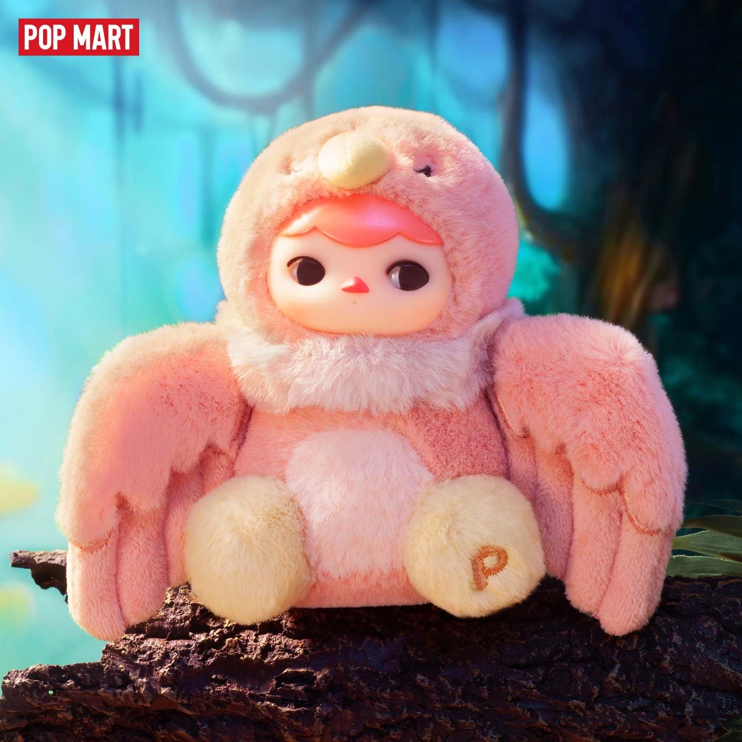 POP MART PUCKY Forest Party Vinyl Plush Pendant Blind Box Figures, Random Design Toys for Modern Home Decor, Collectible Toy Set for Desk Accessories, 1PC