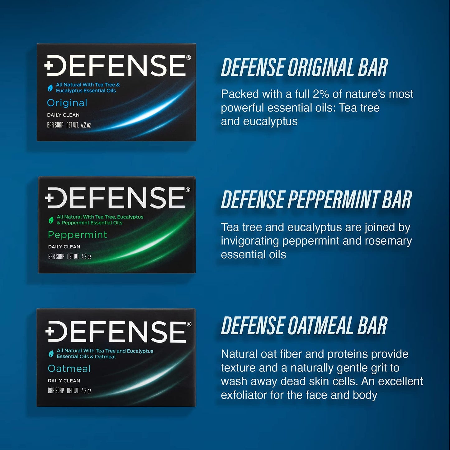 Defense Soap 12pk All Natural Tea Tree Bar Soap for Men | Made by Wrestlers with Tea Tree Oil & Eucalyptus Oil to Promote Healthy Skin