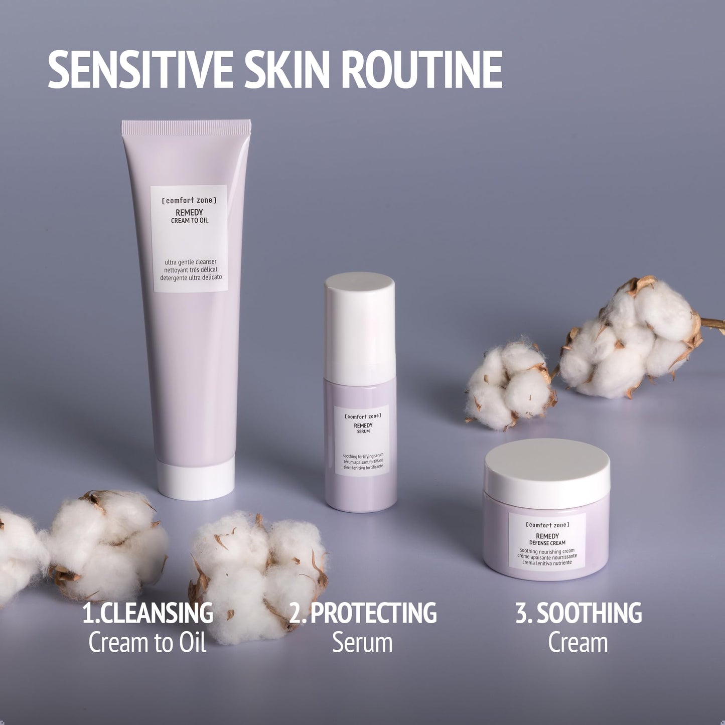 [ comfort zone ] Remedy Defense Cream | Soothing Nourishing Cream To Protect The Skin Barrier, Great For Sensitive Skin, 2.11 oz | 1 Piece