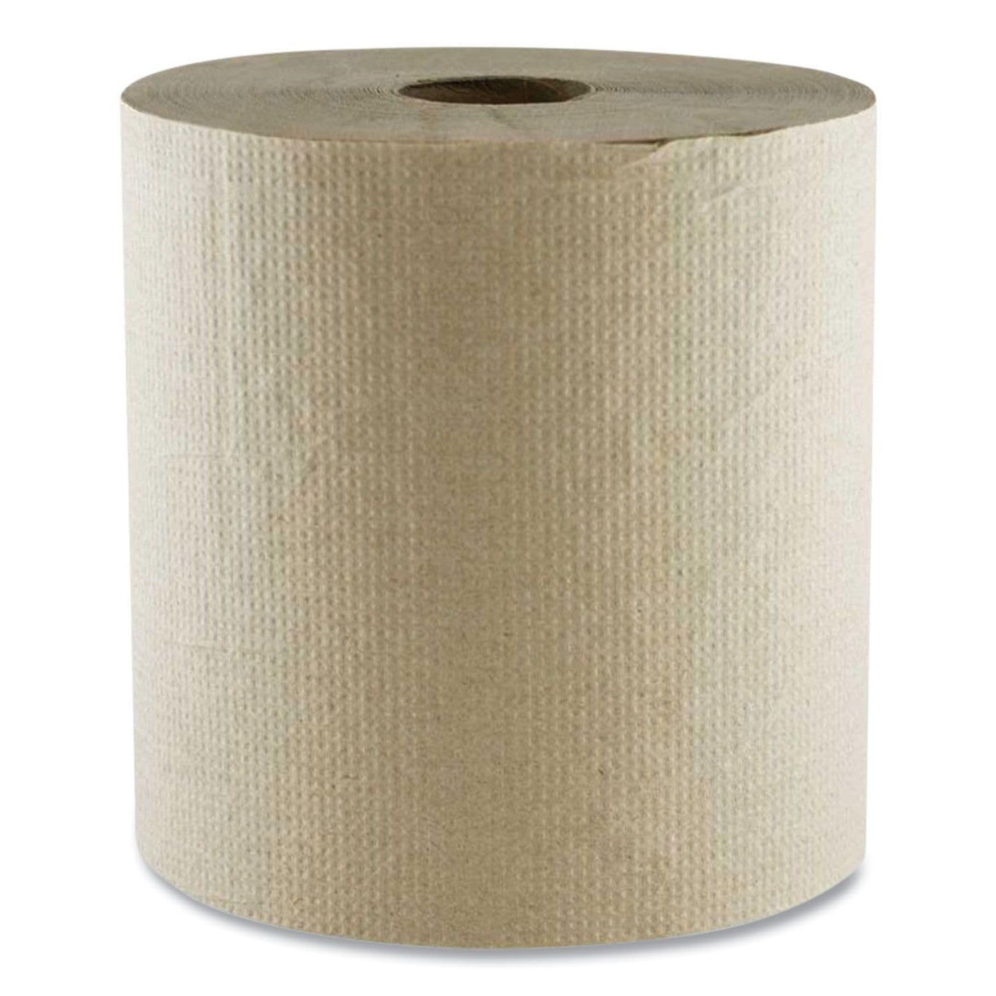 Boardwalk Hard Wound Towel, 1 Ply, 8" x 700 ft, Kraft, 6/Carton