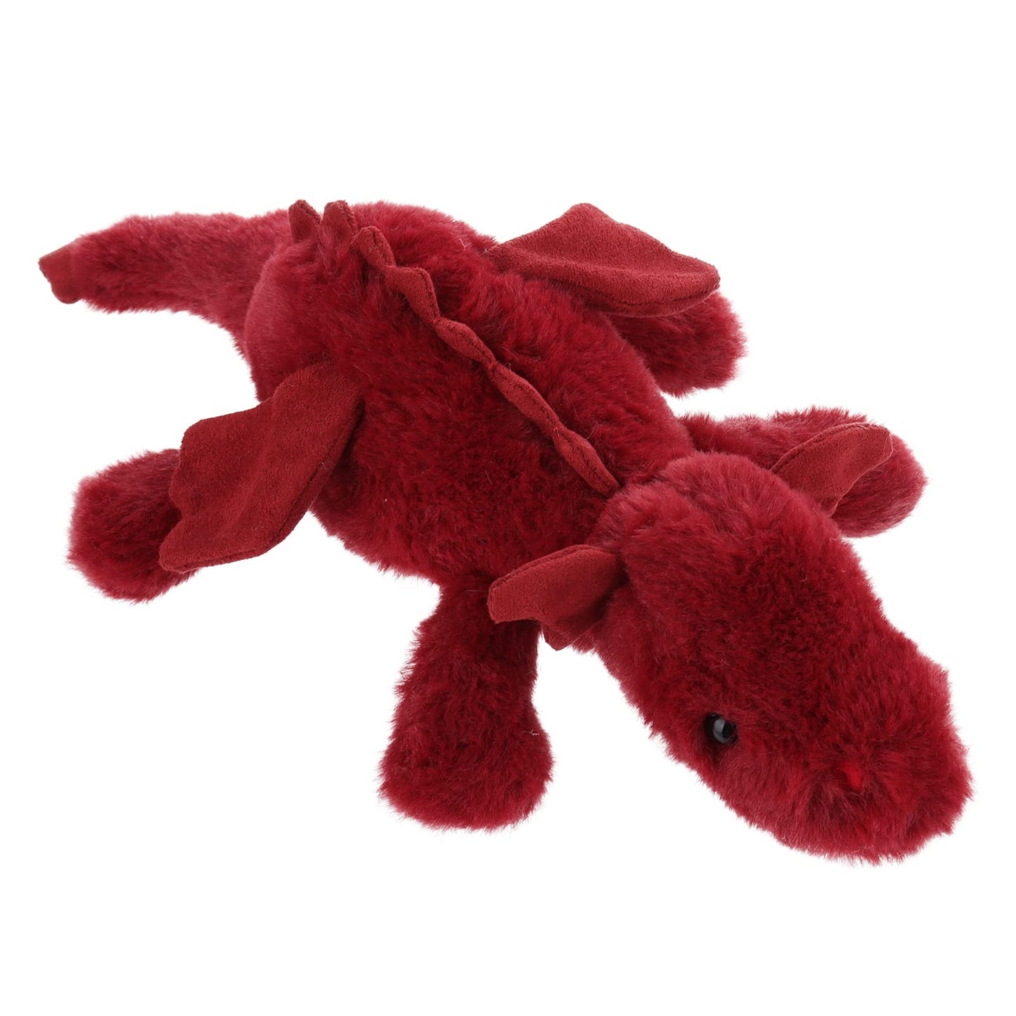 Apricot Lamb Cute Toys Plush Plum Lying Dragon Stuffed Animal Soft Cuddly Perfect for Kids 15 Inches