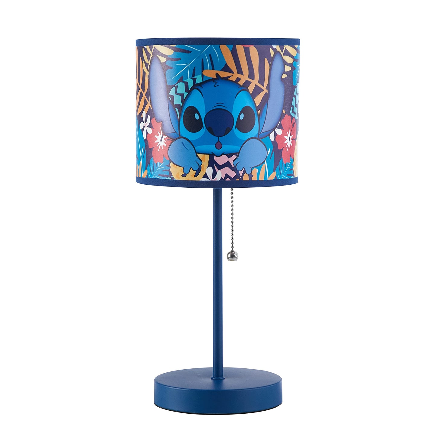 Lilo & Stitch Stick Table Kids Lamp with Pull Chain, Themed Printed Decorative Shade