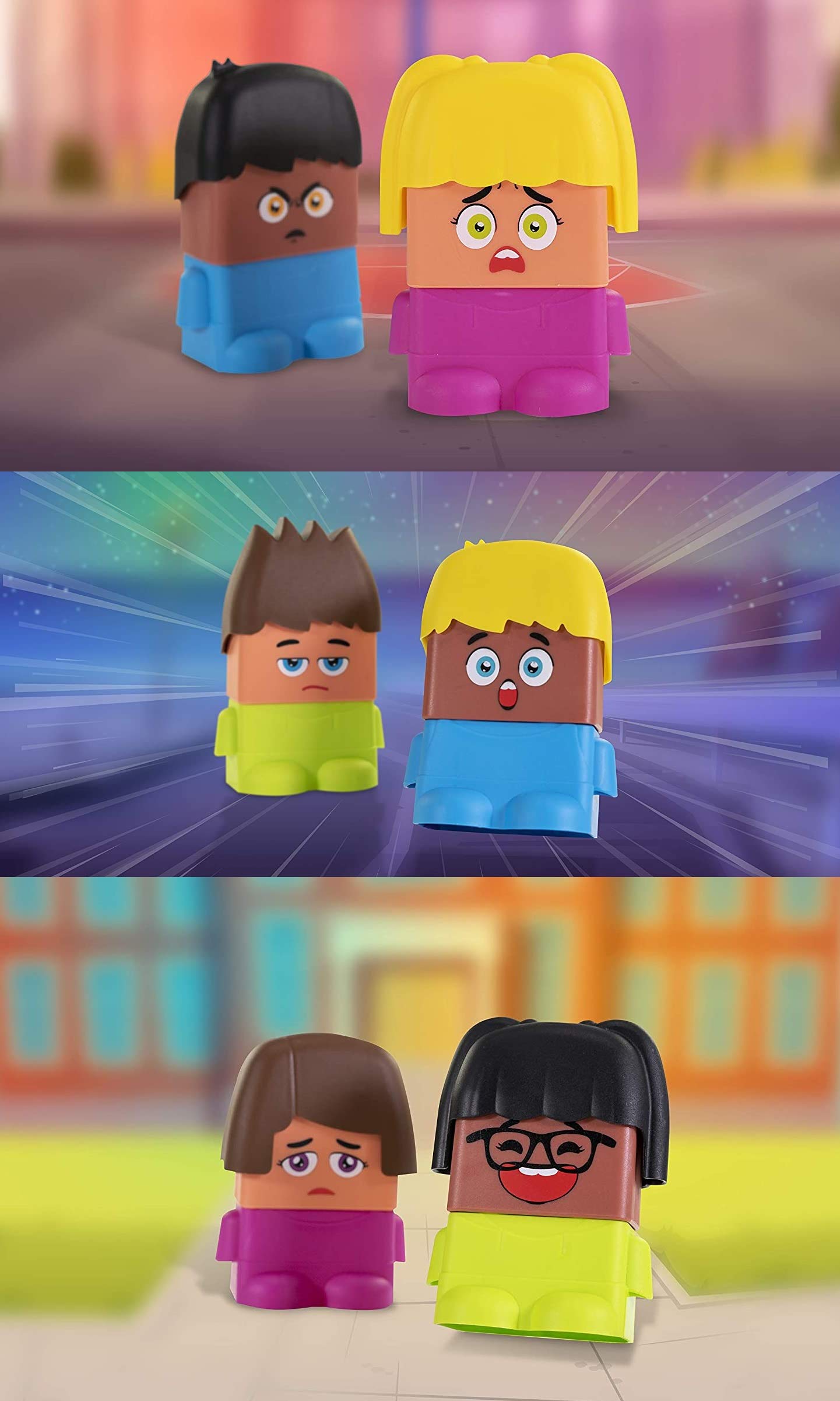 Miniland Emotiblocks Basic Emotions Toy