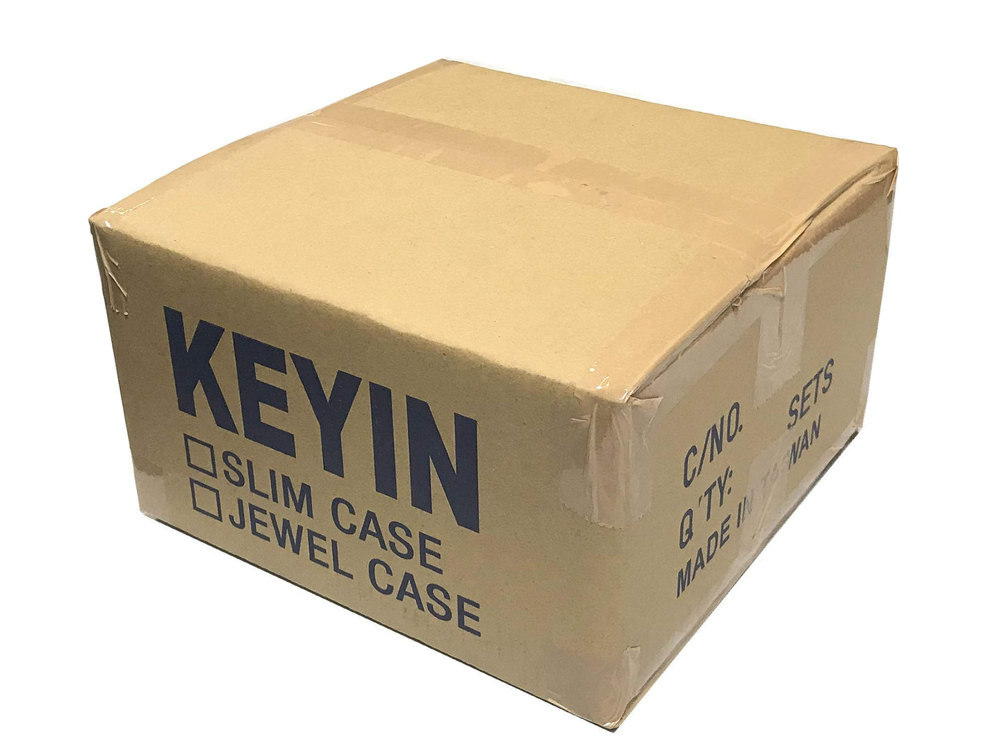 KEYIN Standard Black CD Jewel Case - Premium, 50 Pack