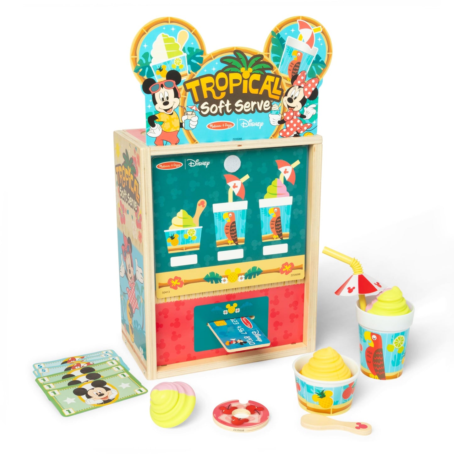 Melissa & Doug Mickey Tropical Soft Serve Playset
