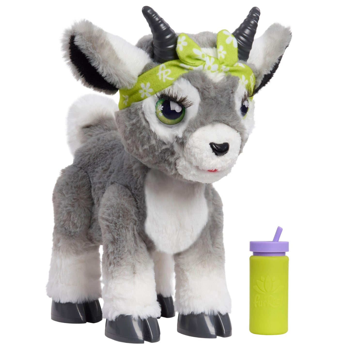 FurReal Daisy the Yoga Goat, Kids Toys for Ages 4 Up, Gifts and Presents