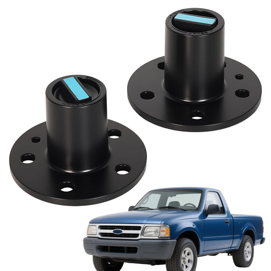 2PCS (428) Locking Hubs 4WD Fit for Ford Ranger 1983-1997, Fit for Ford Explorer Fit for Mazda Navajo 1991-1994, Fit for Mazda B2300 B3000 B4000 1994-1996, 27 Spline Front Locking Hub# 29071